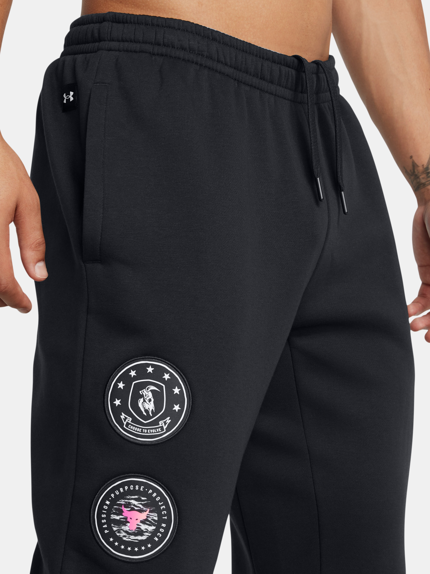 Under Armour Sweatpants Pjt Rck Icon Flc Jogger-BLK - Men's