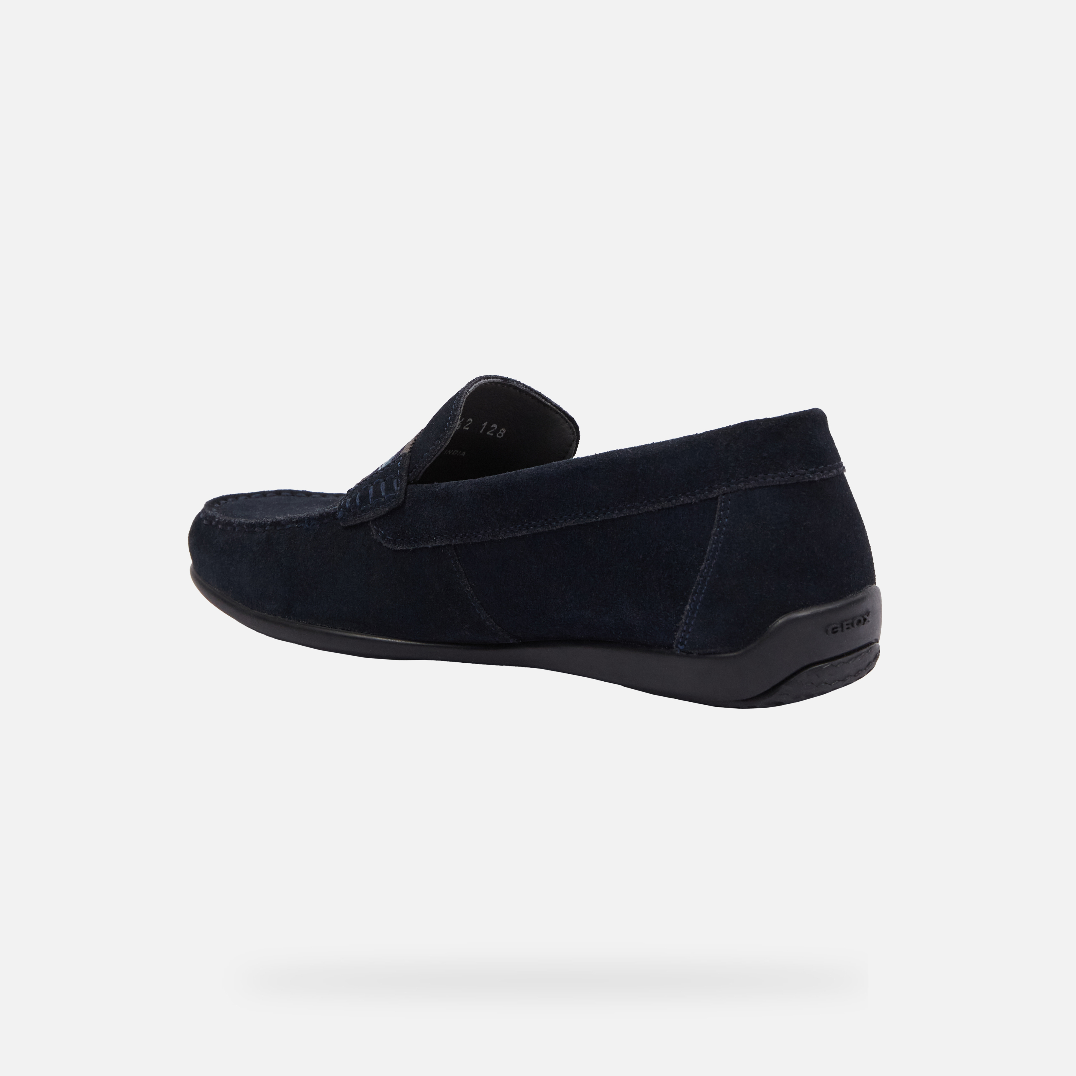 Dark blue men's loafers Geox Ascanio - Men's