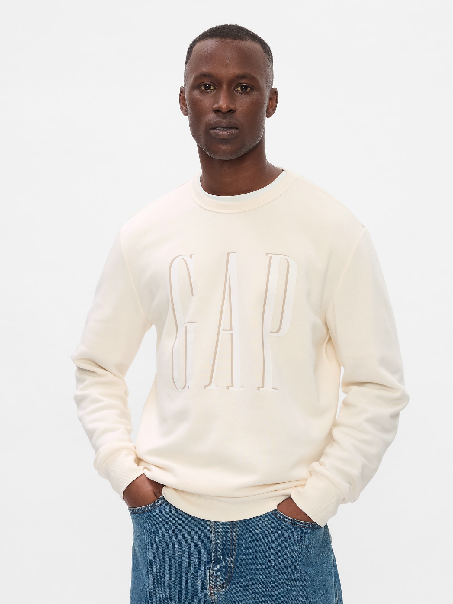 GAP Logo Sweatshirt - Mens