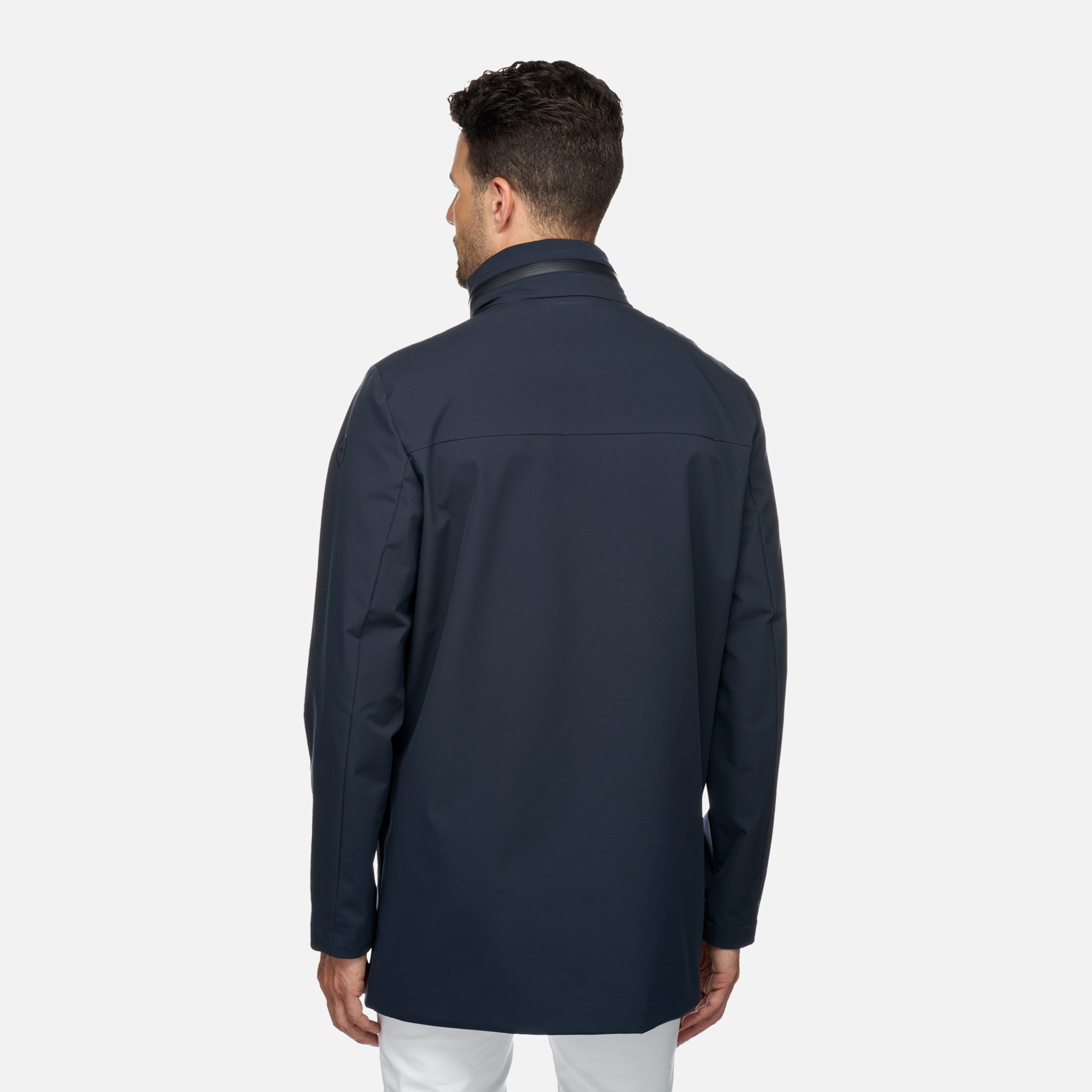 Dark blue men&#039;s jacket Geox Spherica - Men