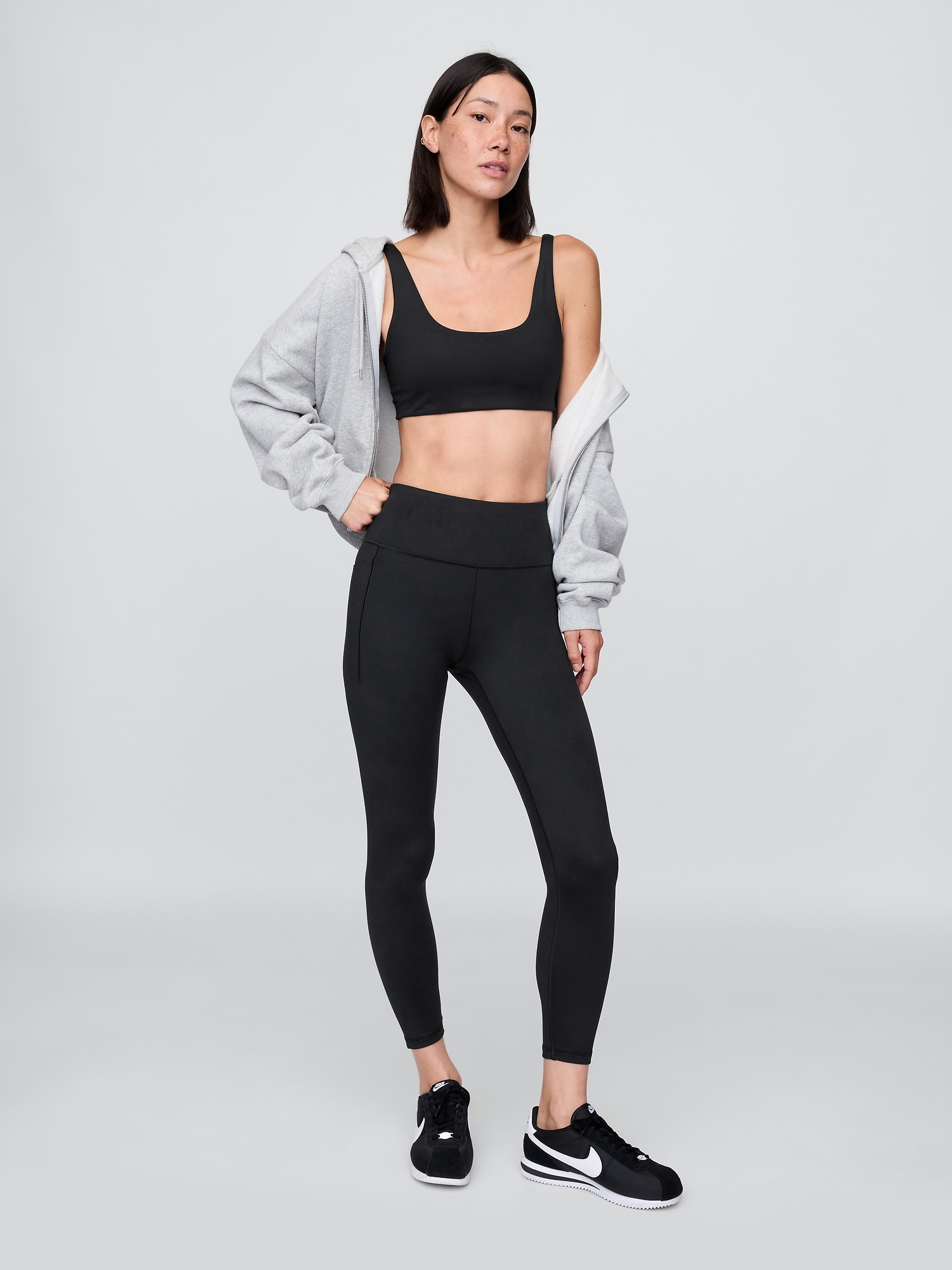 GapFit High Rise Shorter Leggings - Ladies
