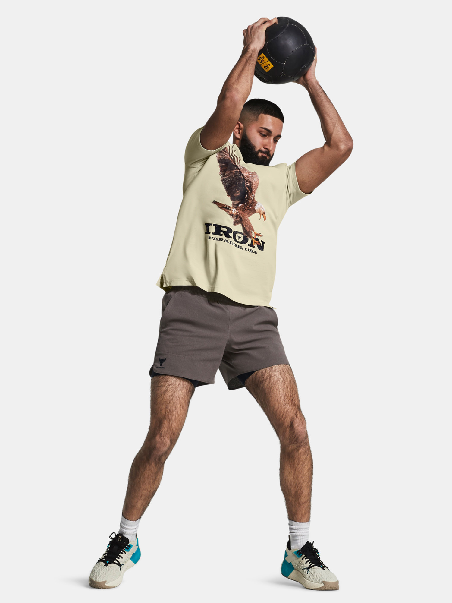 Under Armour Shorts Pjt Rck Camp Short-BRN - Men&#039;s