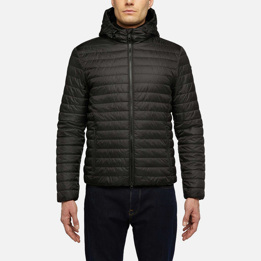 Black men&#039;s jacket Geox Wilmer - Men