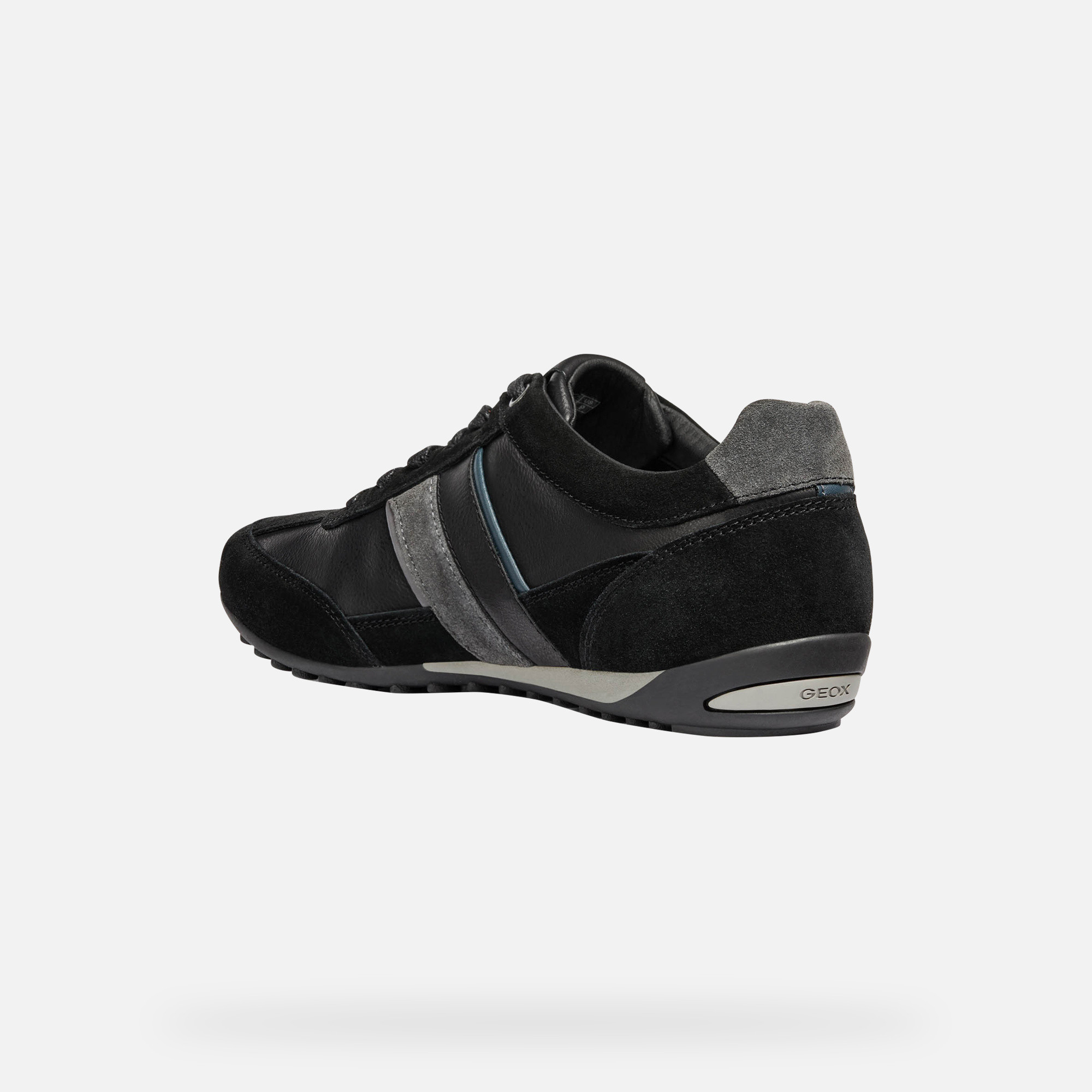 Black men's sneakers Geox Wells - Men's