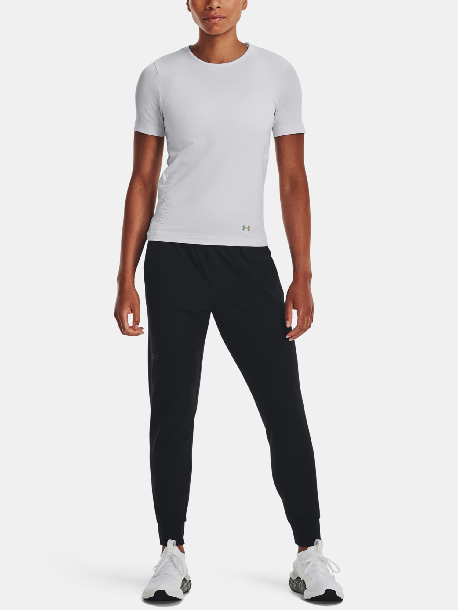 Pantaloni sport pentru femei Under Armour - negru