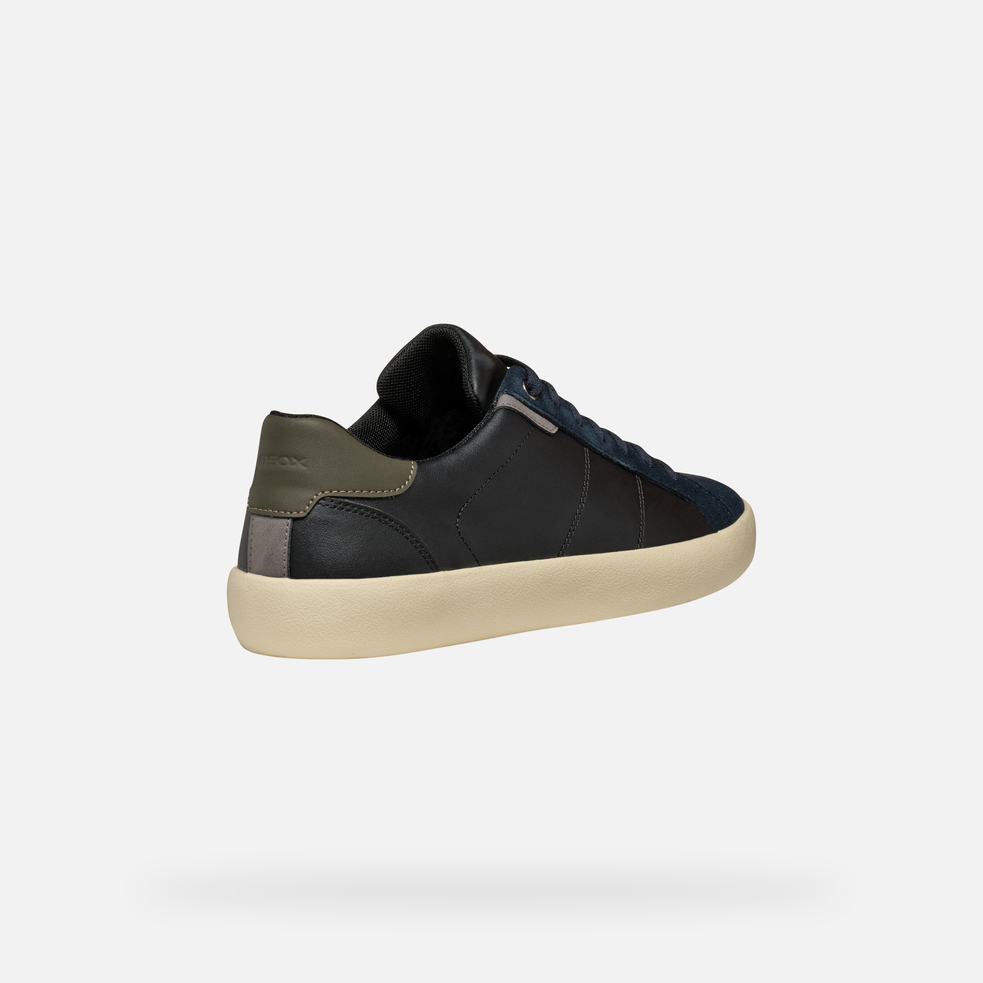 Black men's sneakers Geox Affile - Men's