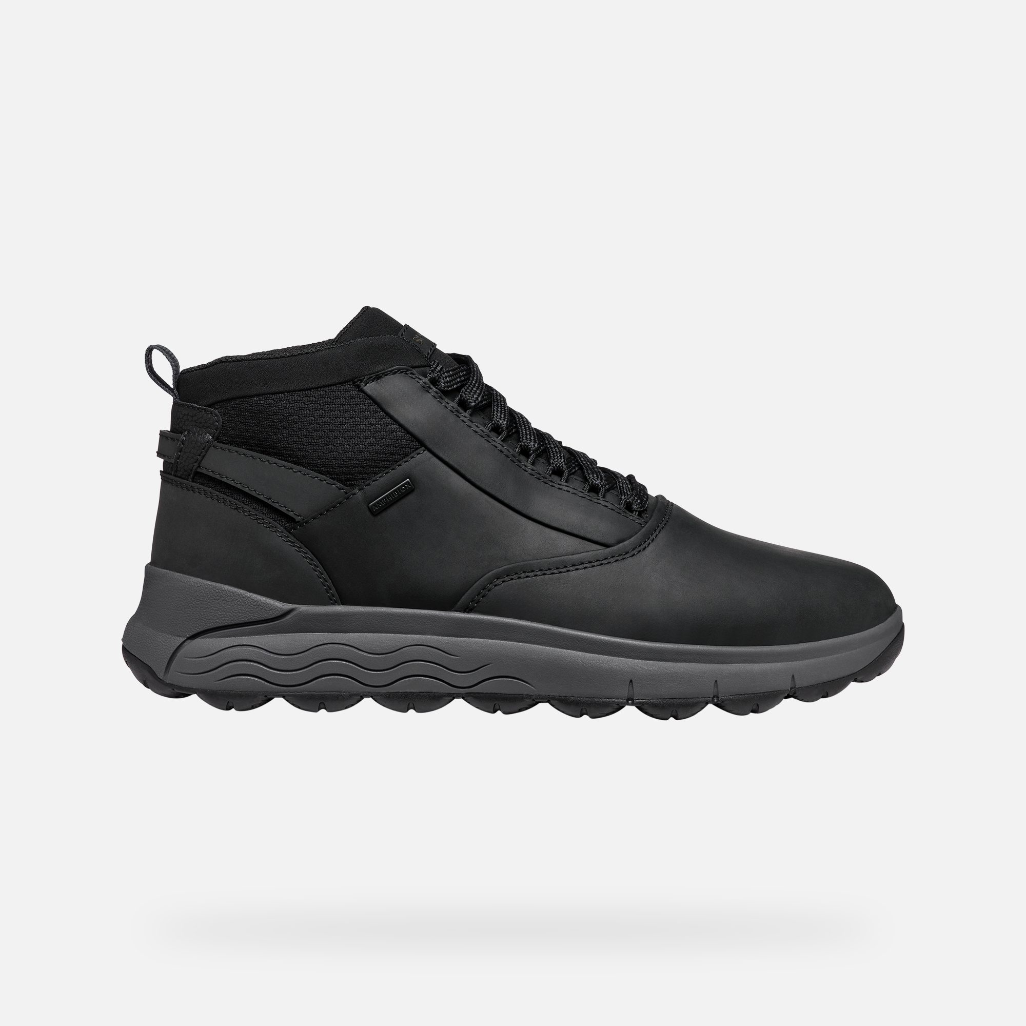 Black men&#039;s ankle boots Geox Spherica 4x4 B Abx - Men&#039;s