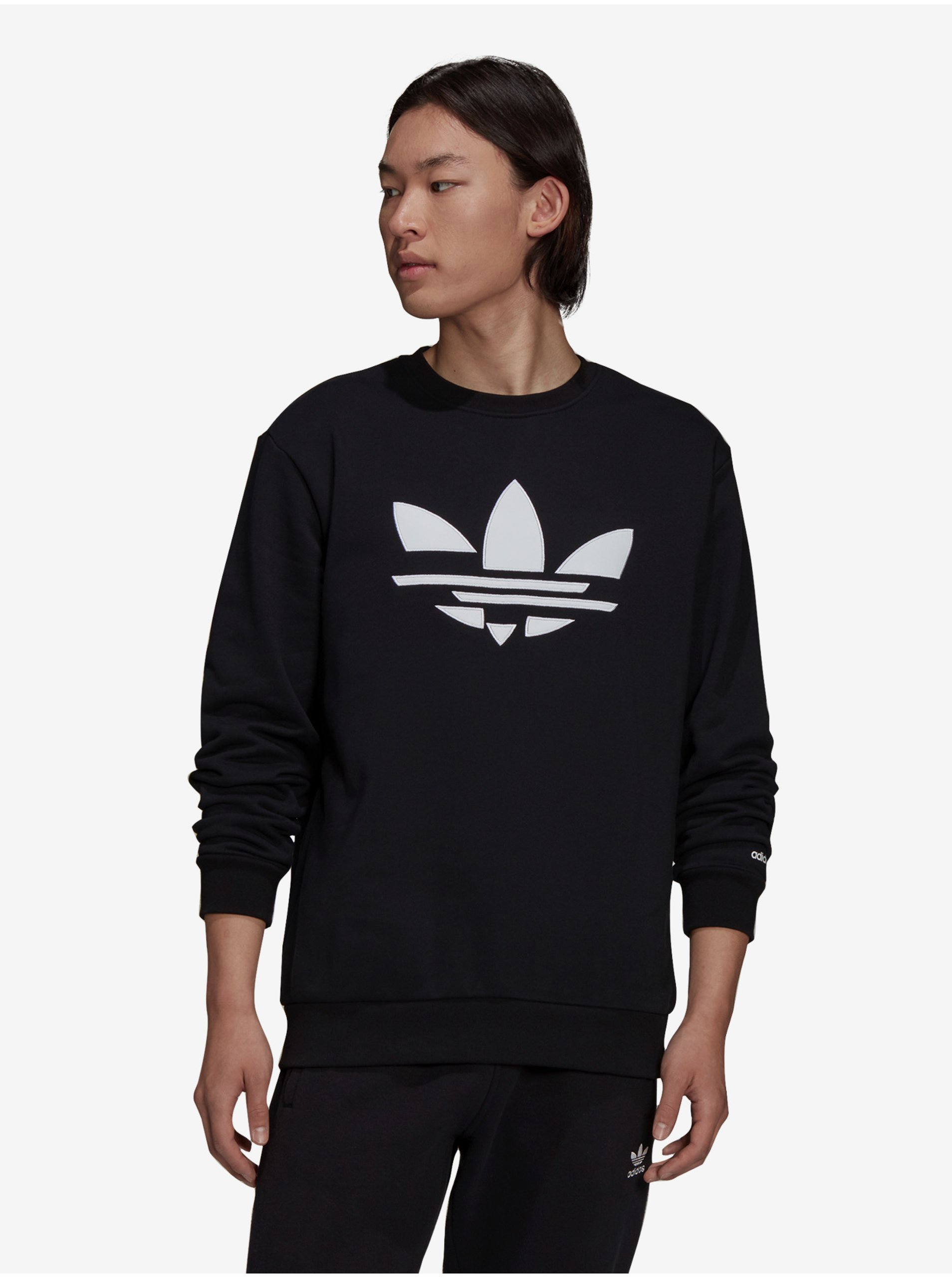 Black Men's Sweatshirt adidas Originals - Men's