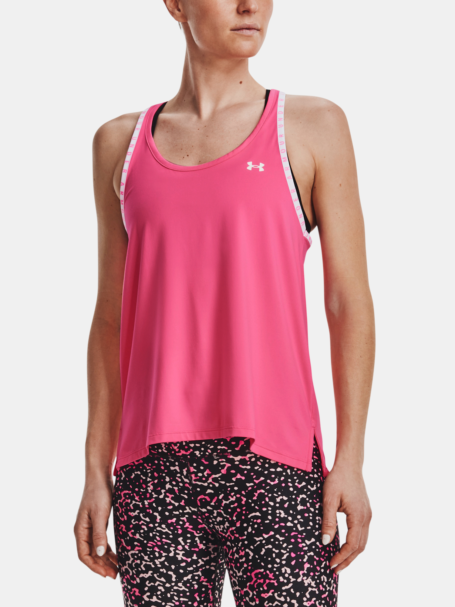 Dámske Tielko Under Armour UA Knockout Tank-PNK