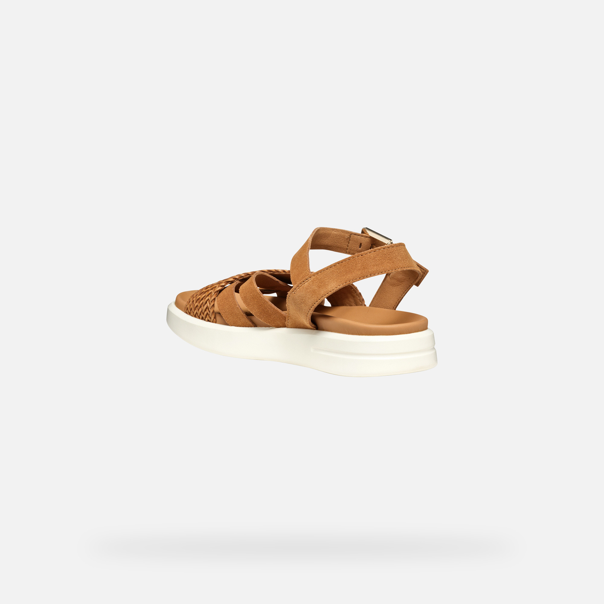 Brown women's sandals Geox XAN2S - Women's
