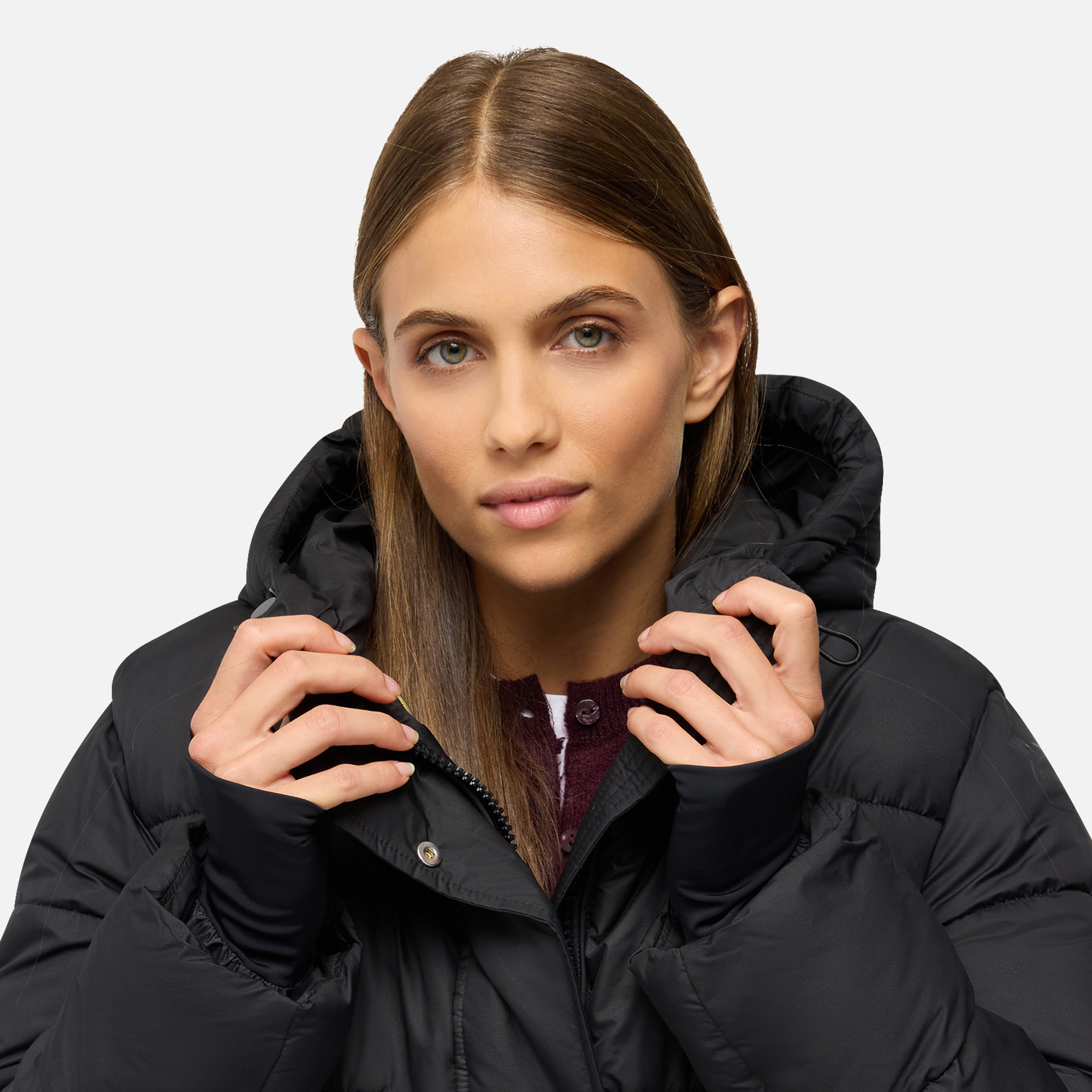 Black Women&#039;s Down Jacket Geox Spherica - Women&#039;s