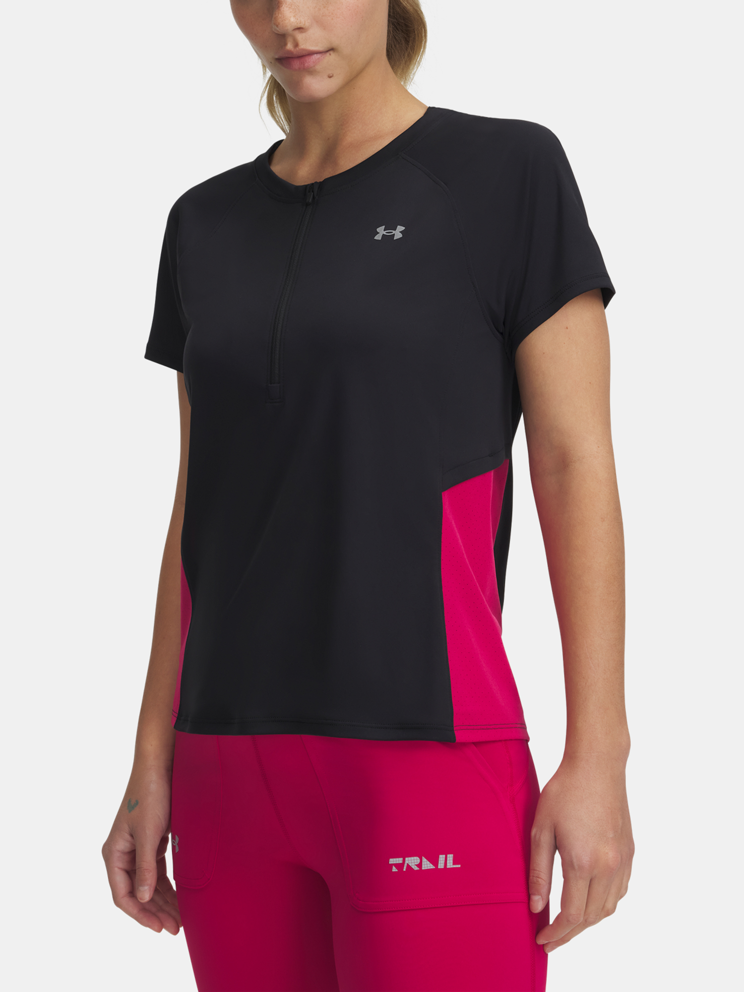 Dámské tričko Under Armour UA Trail Run Zip SS - Dámské