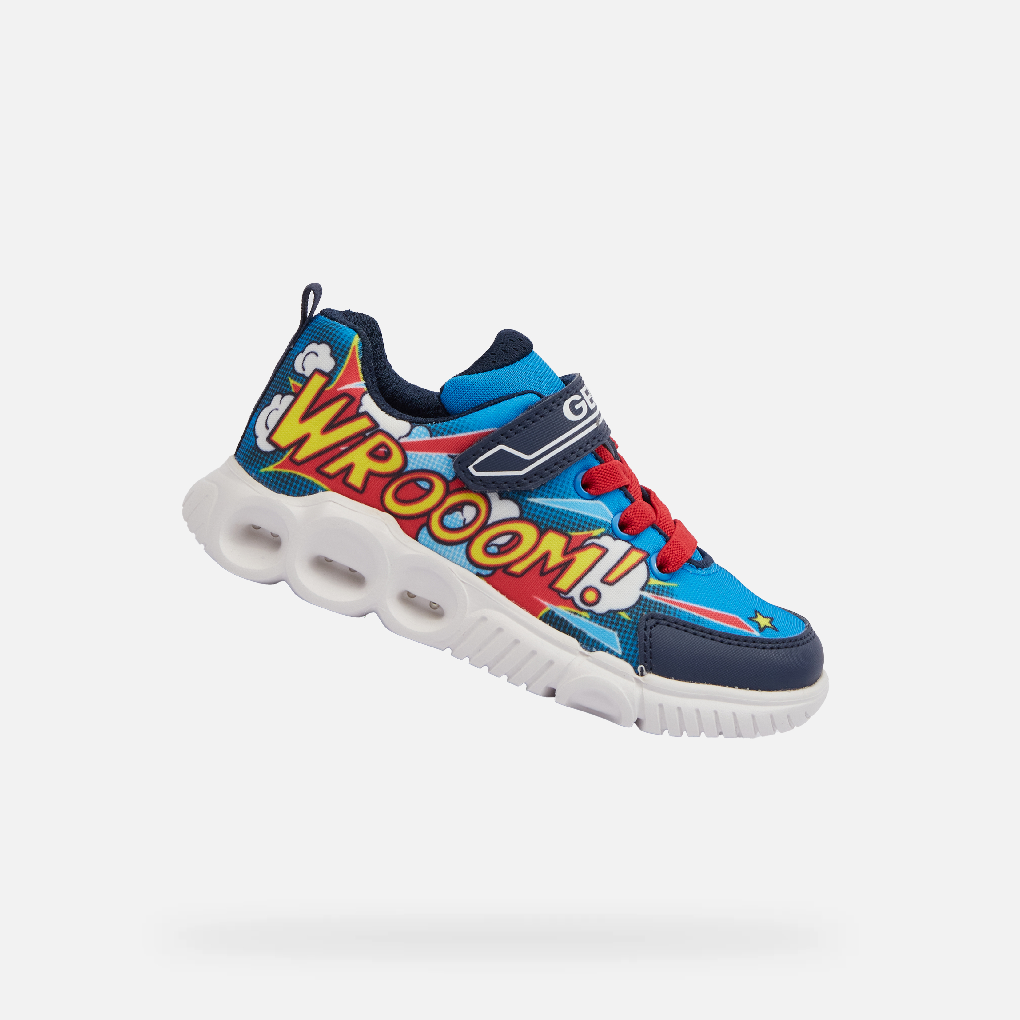 Blue boys sneakers Geox Wroom - Boys