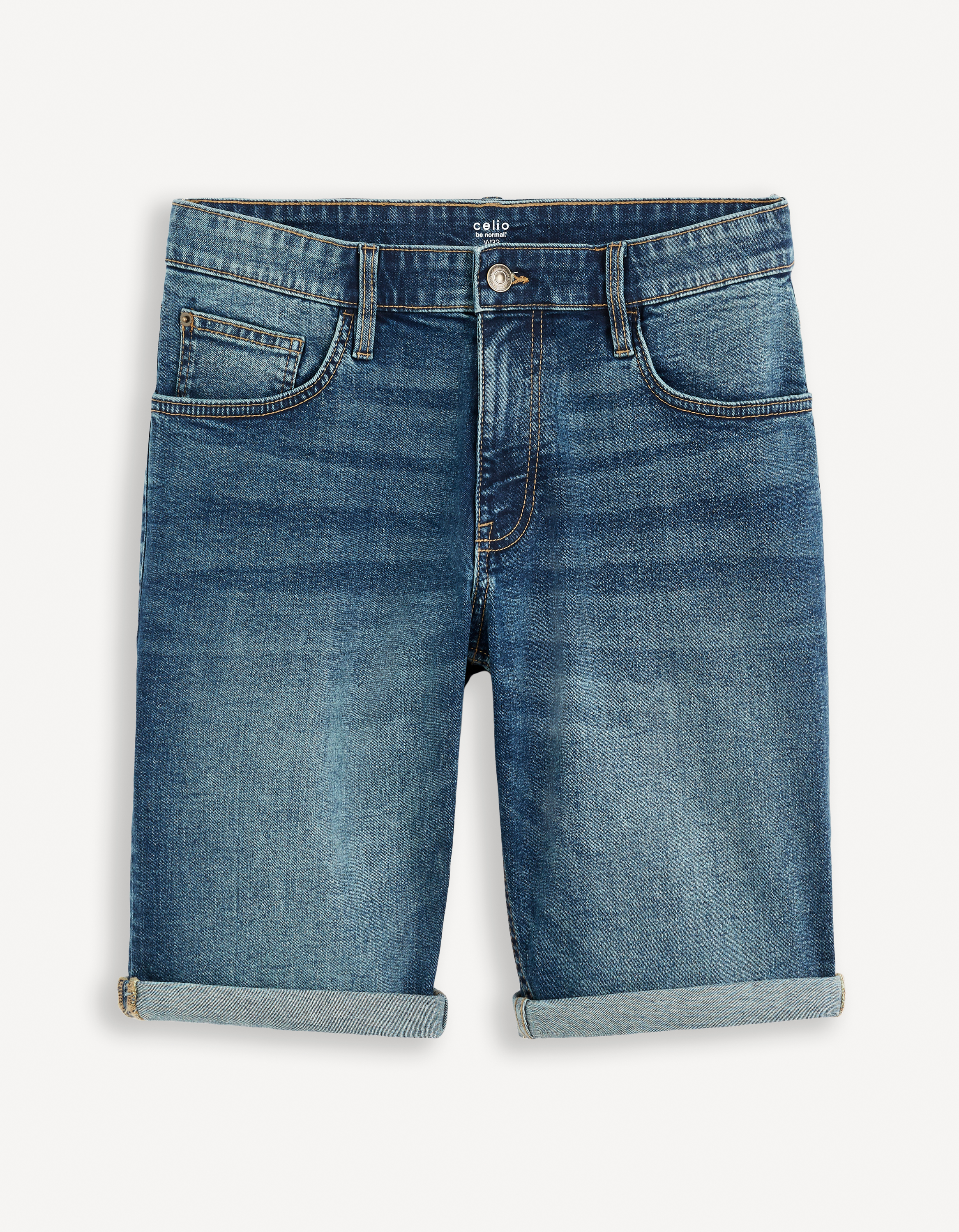 Pantaloni scurti pentru barbati Celio - albastru