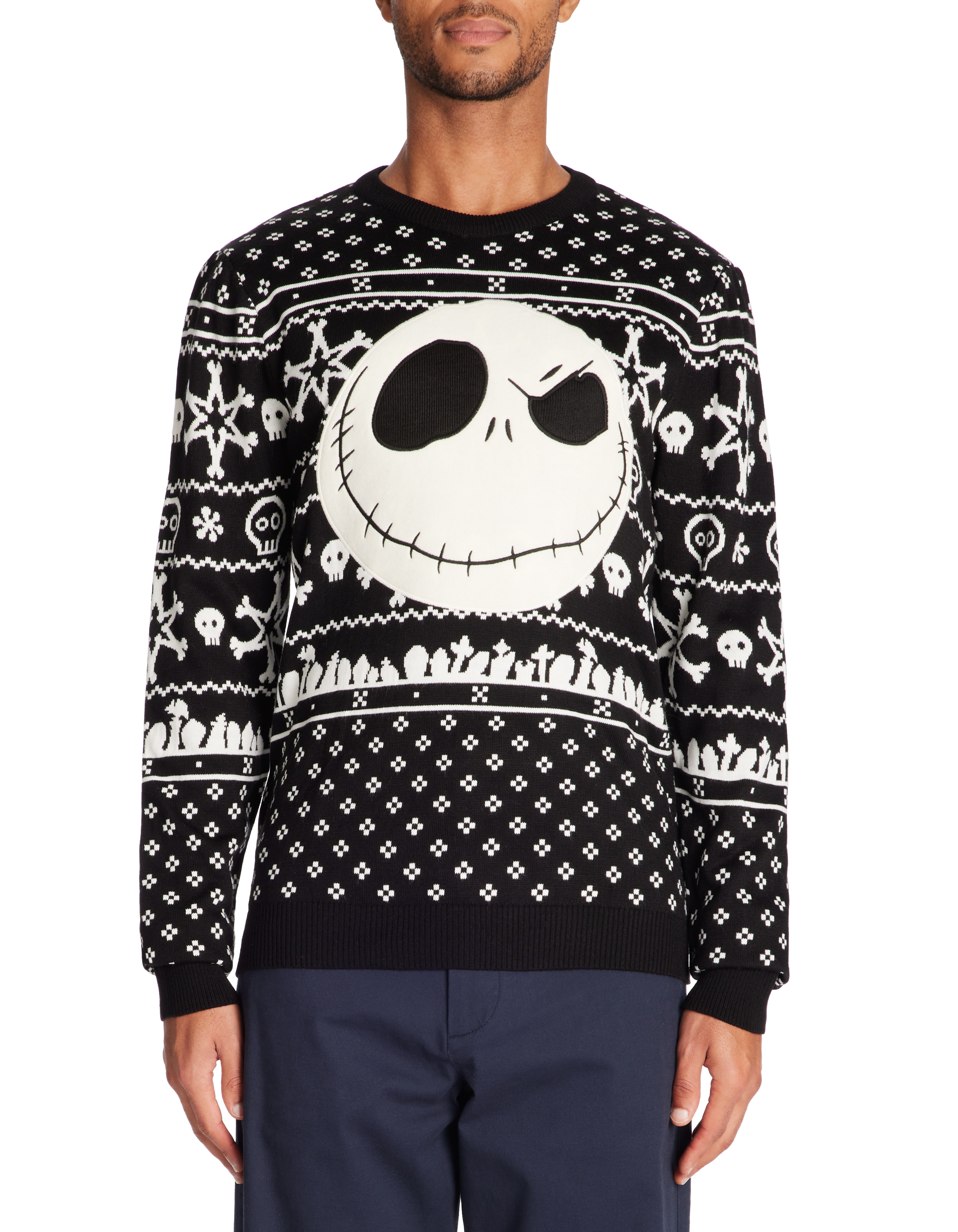 Celio Christmas Sweater Tim Burton - Men's