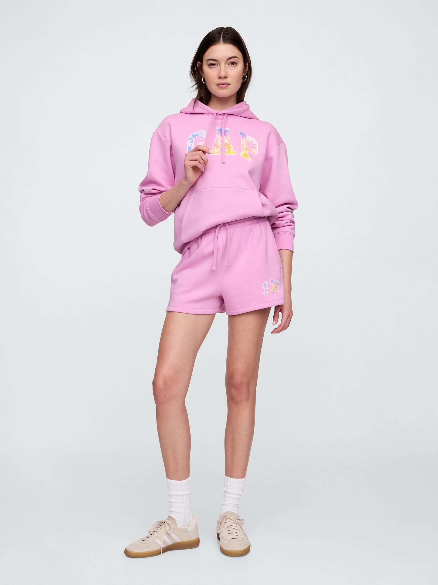Дамски шорти GAP с лого