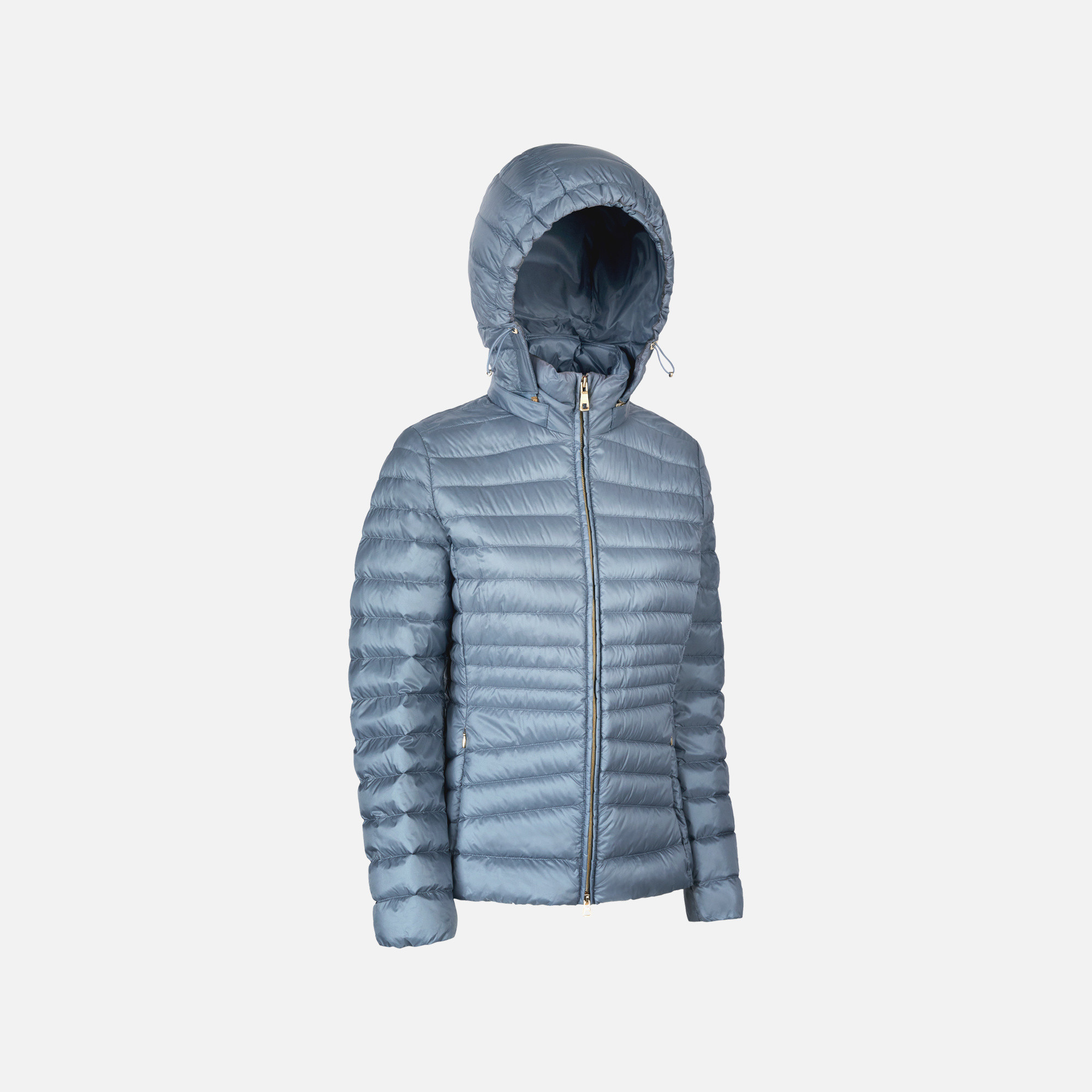 Light Blue Women's Down Jackets Geox Jaysen - Women's