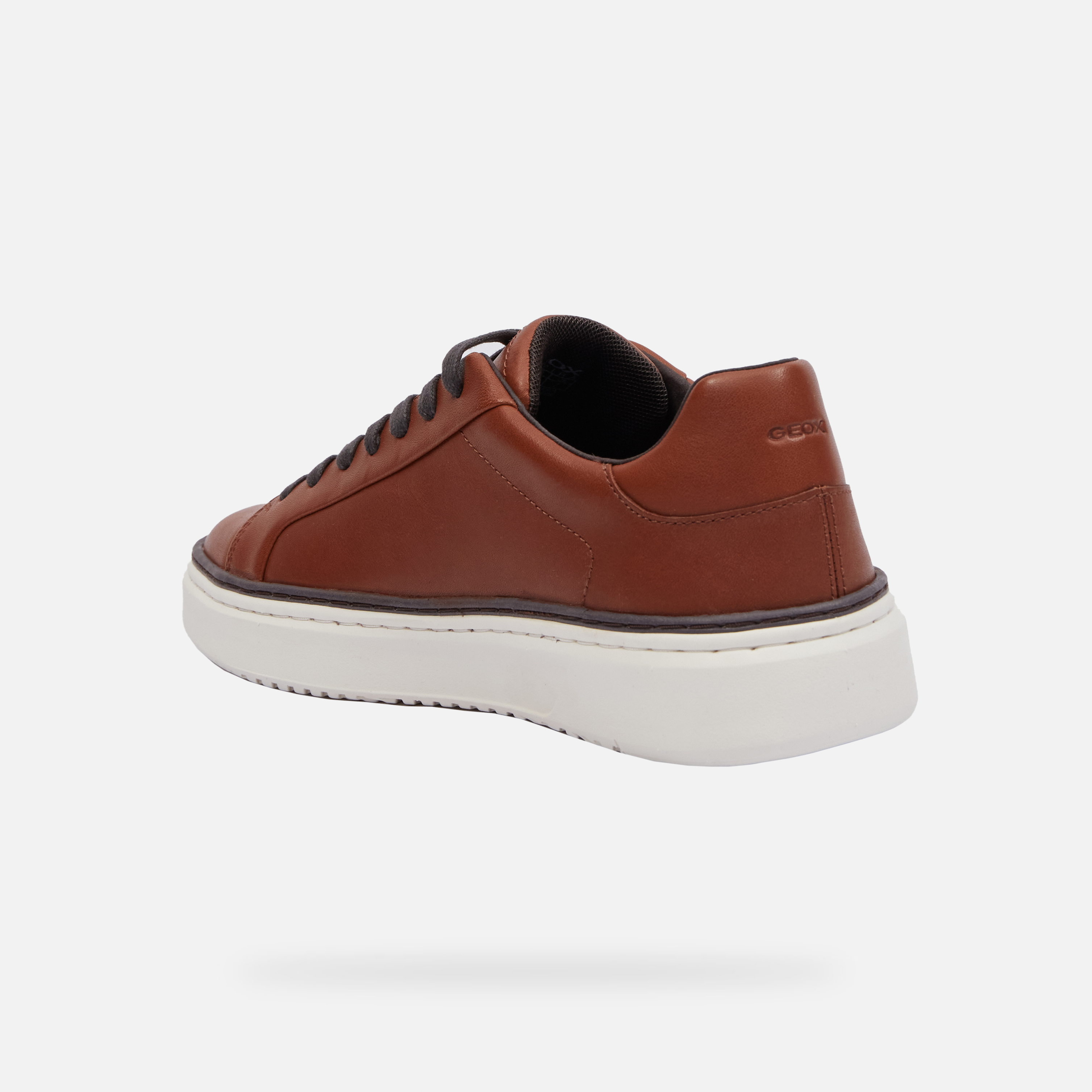 Brown men's sneakers Geox Zackerty - Men's
