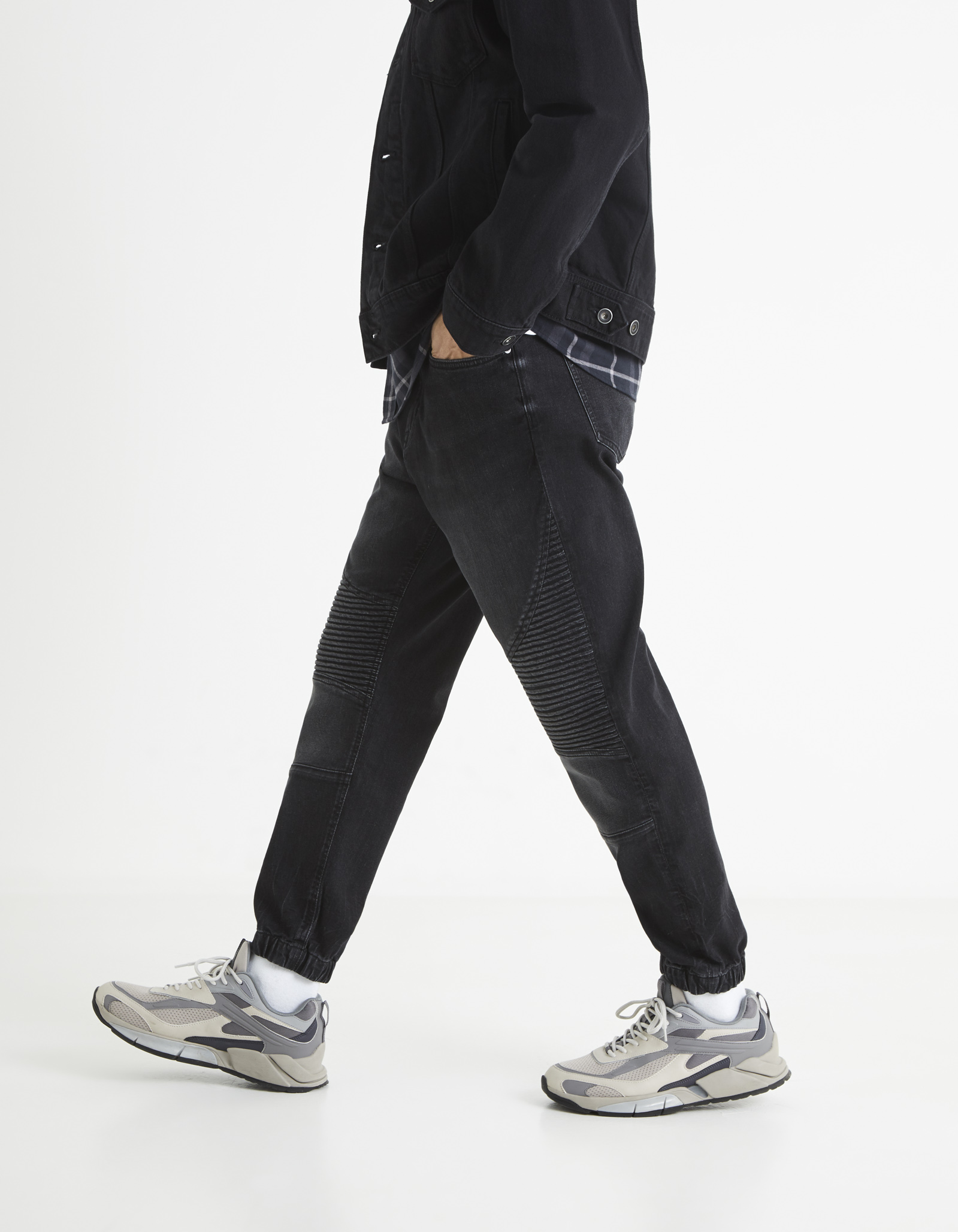 Straight fit pentru barbati Celio - negru