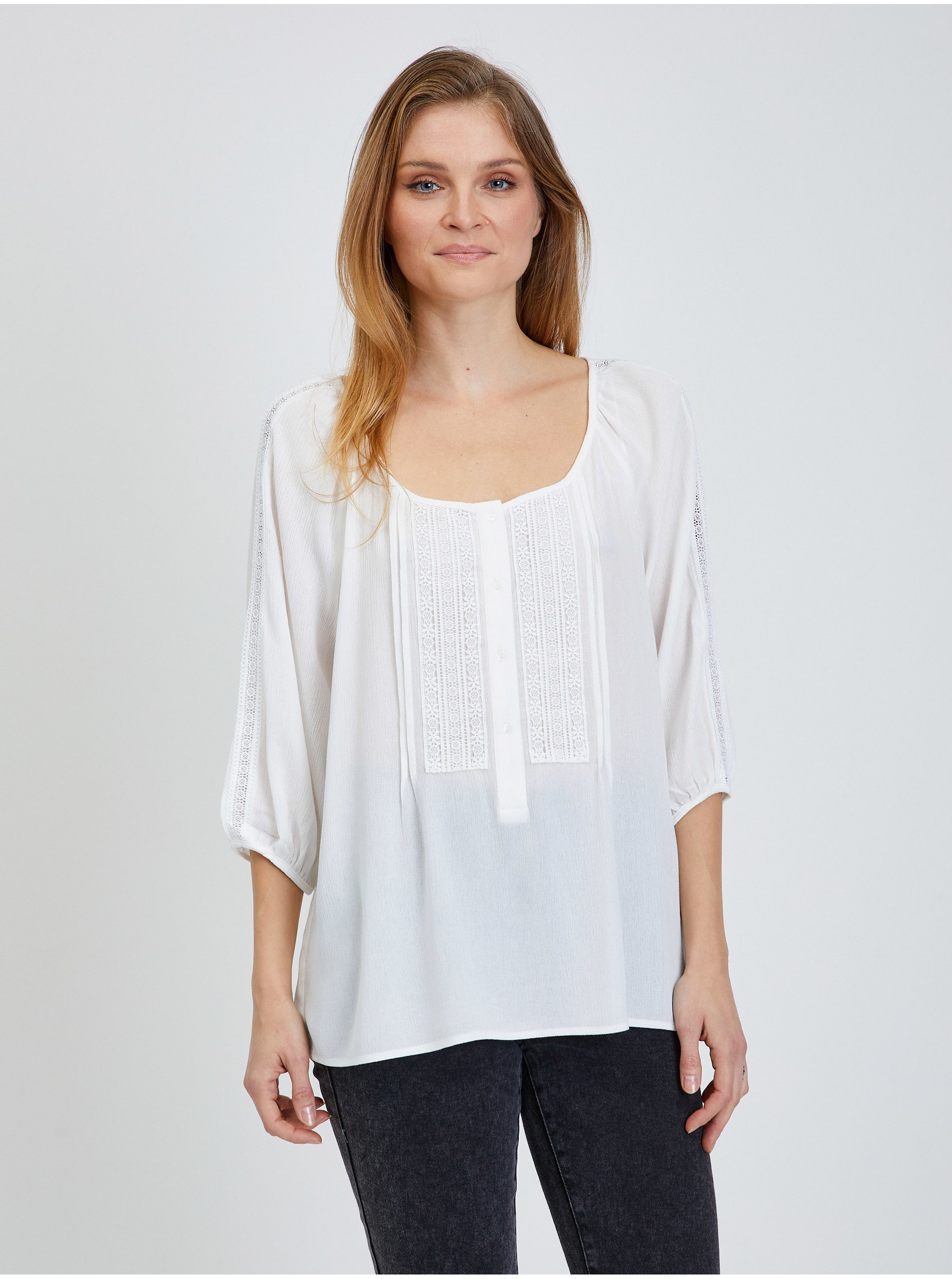 Marimi curvy pentru femei ORSAY - crem