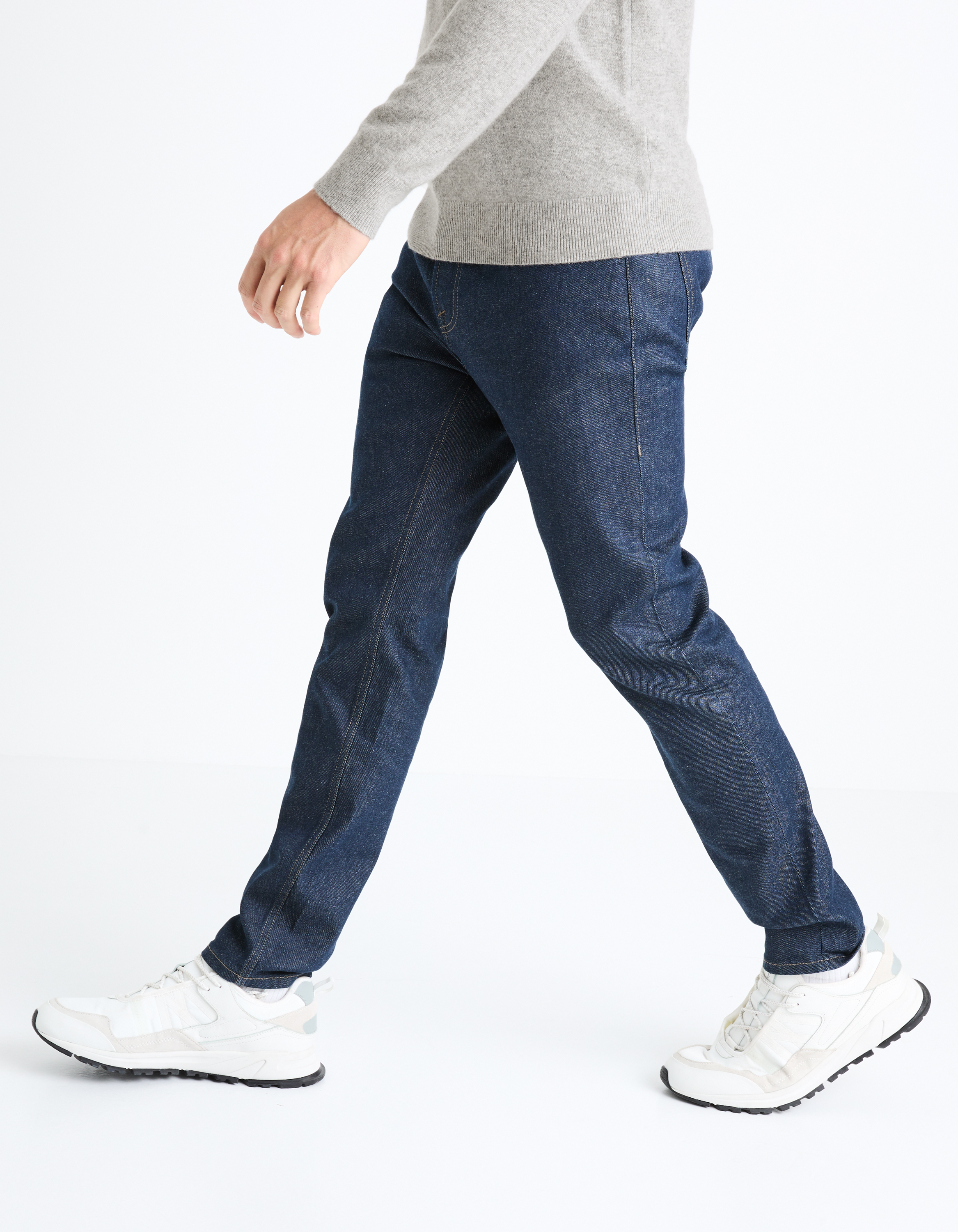 Slim fit pentru barbati Celio - albastru inchis