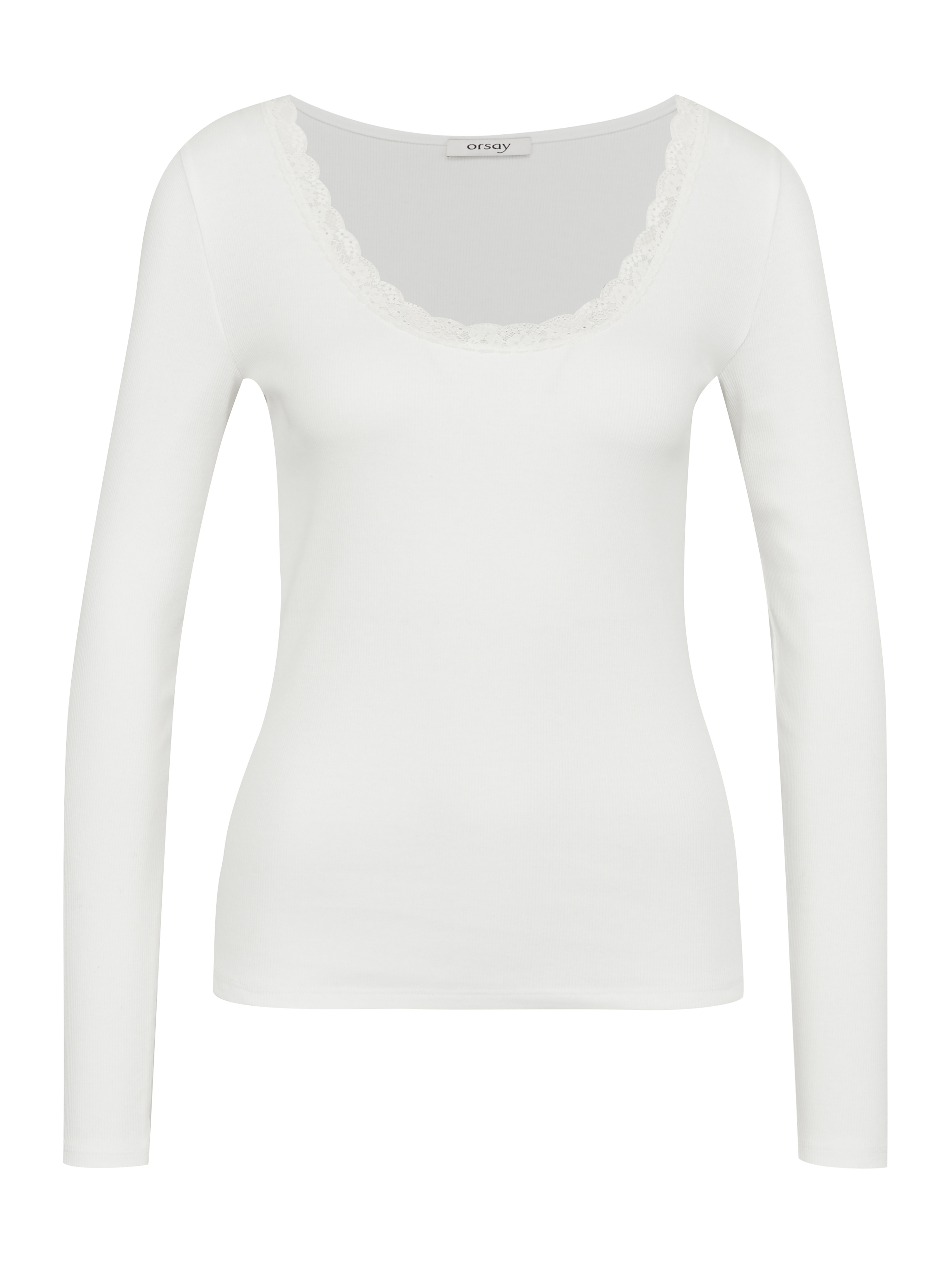 White women's long-sleeved T-shirt ORSAY - Women's