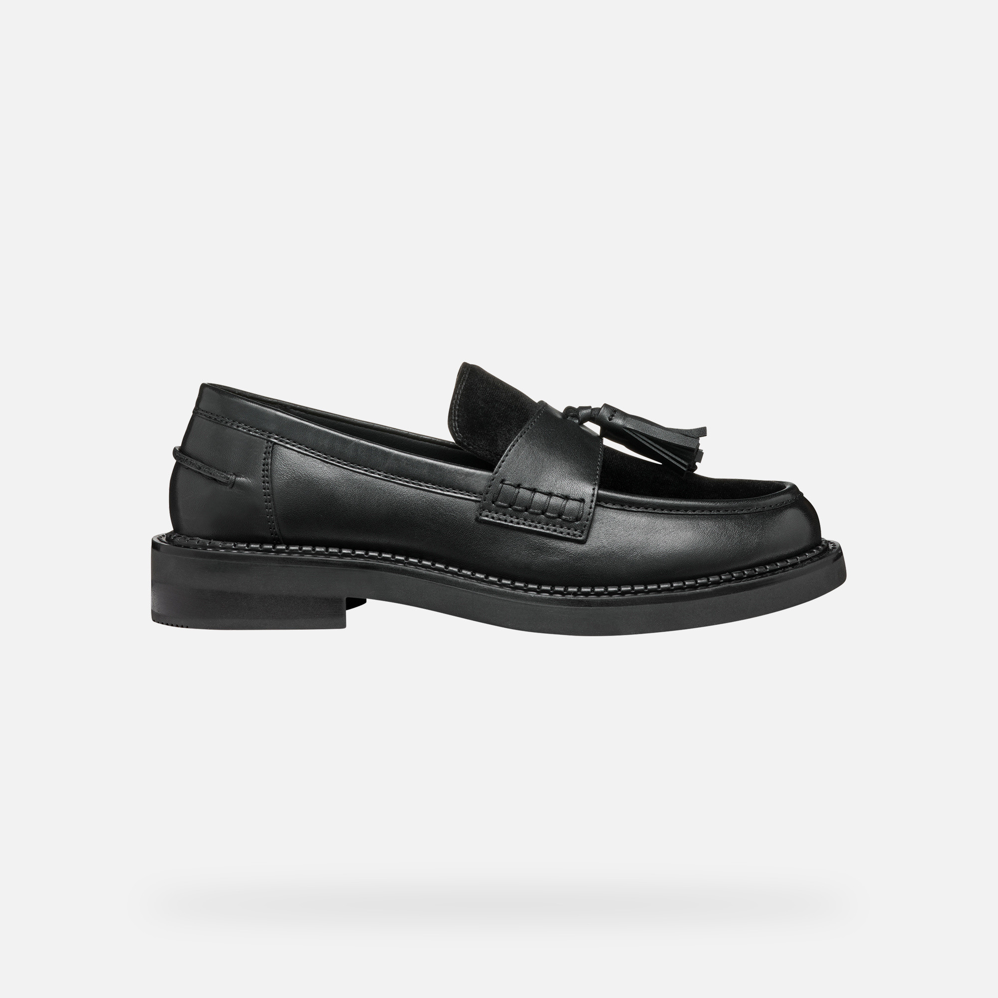 Black women&#039;s moccasins Geox Serilda - Women&#039;s