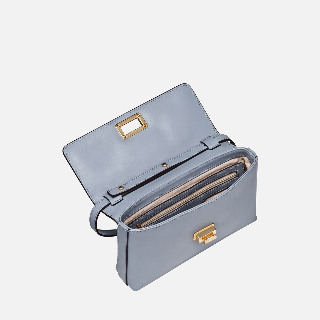 Light blue women&#039;s handbag Geox Liliane - Women&#039;s