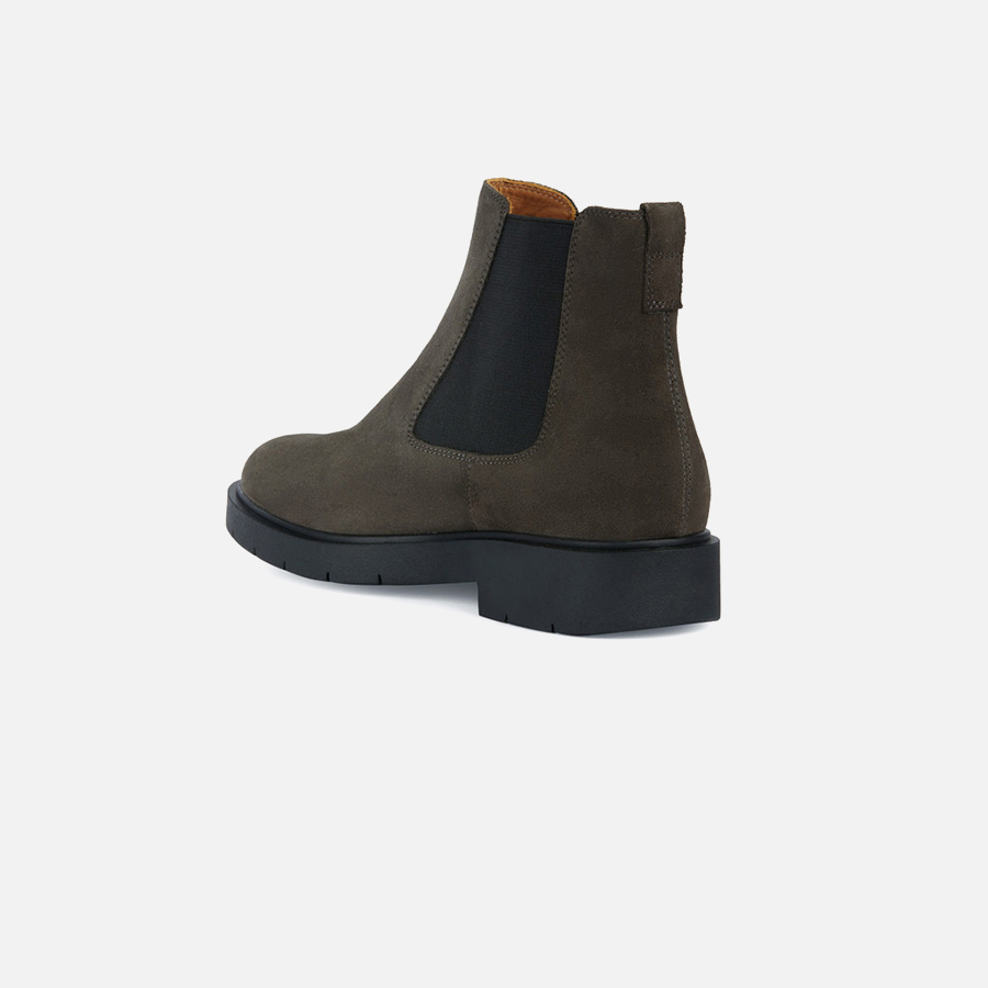 Grey women's ankle boots Geox Spherica EC1 - Women's