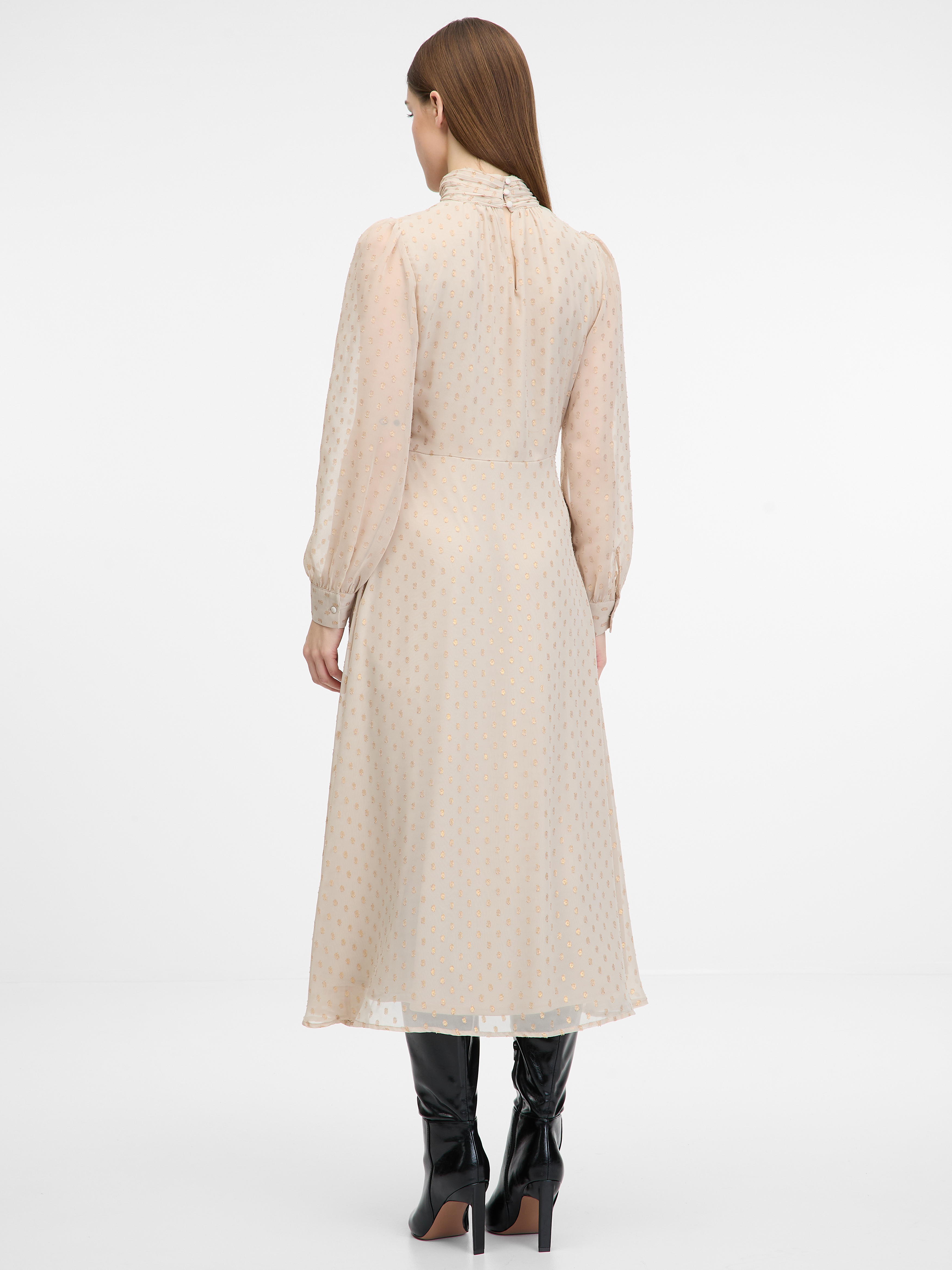Beige women's midi dress ORSAY - Women's
