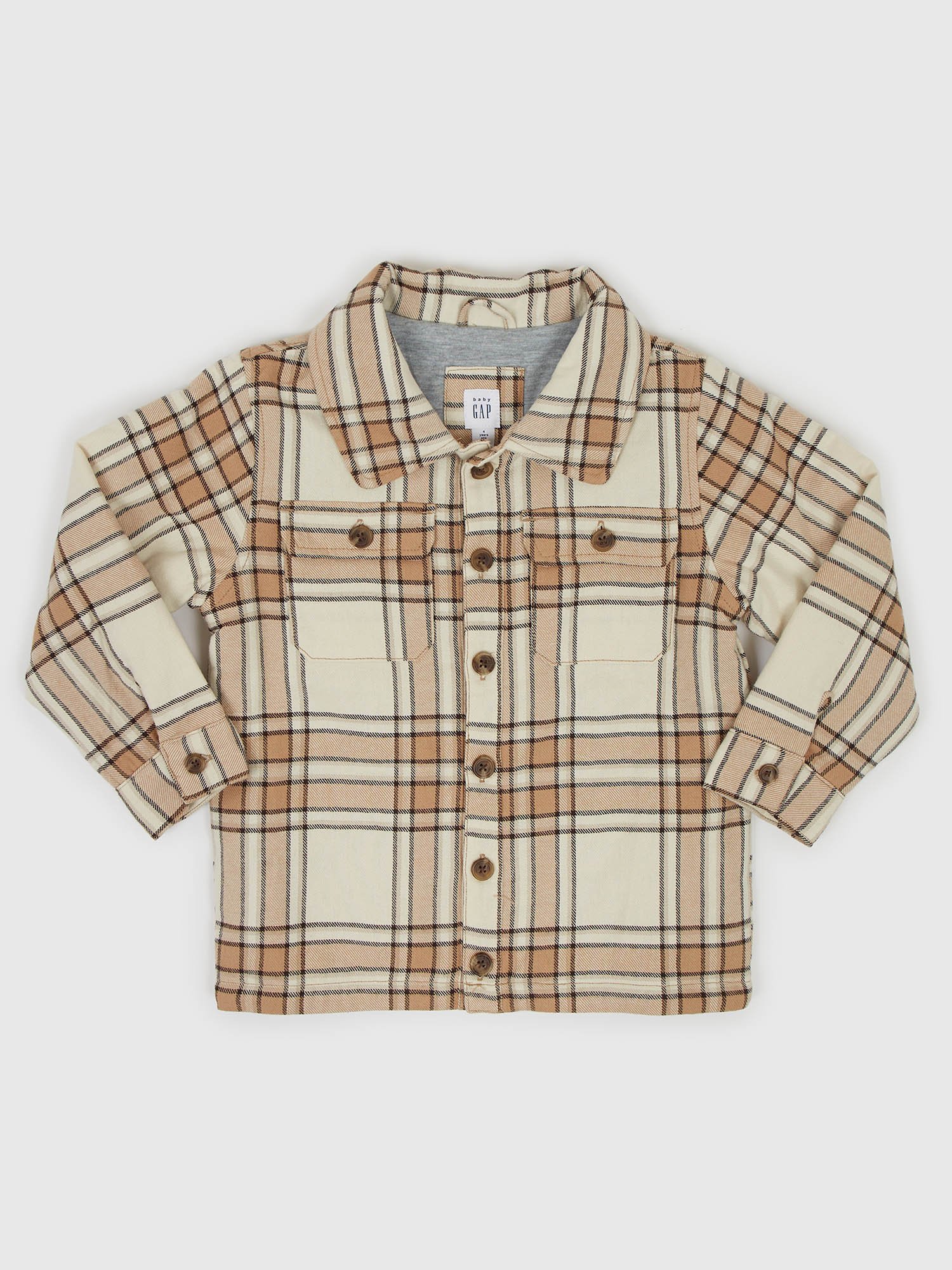 GAP Kids Shirt Plaid Jacket - Boys