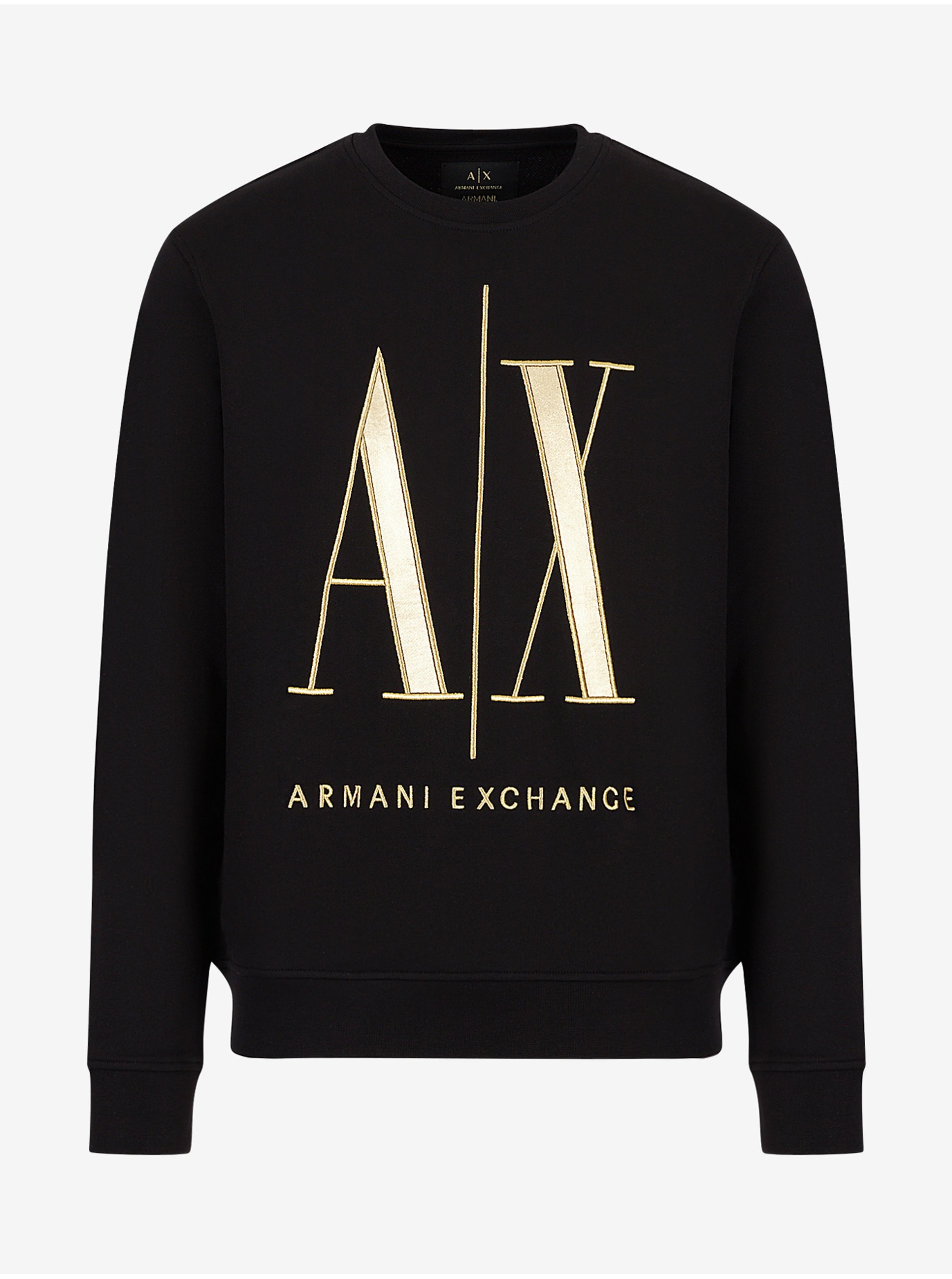 Black Mens Sweatshirt Armani Exchange - Men