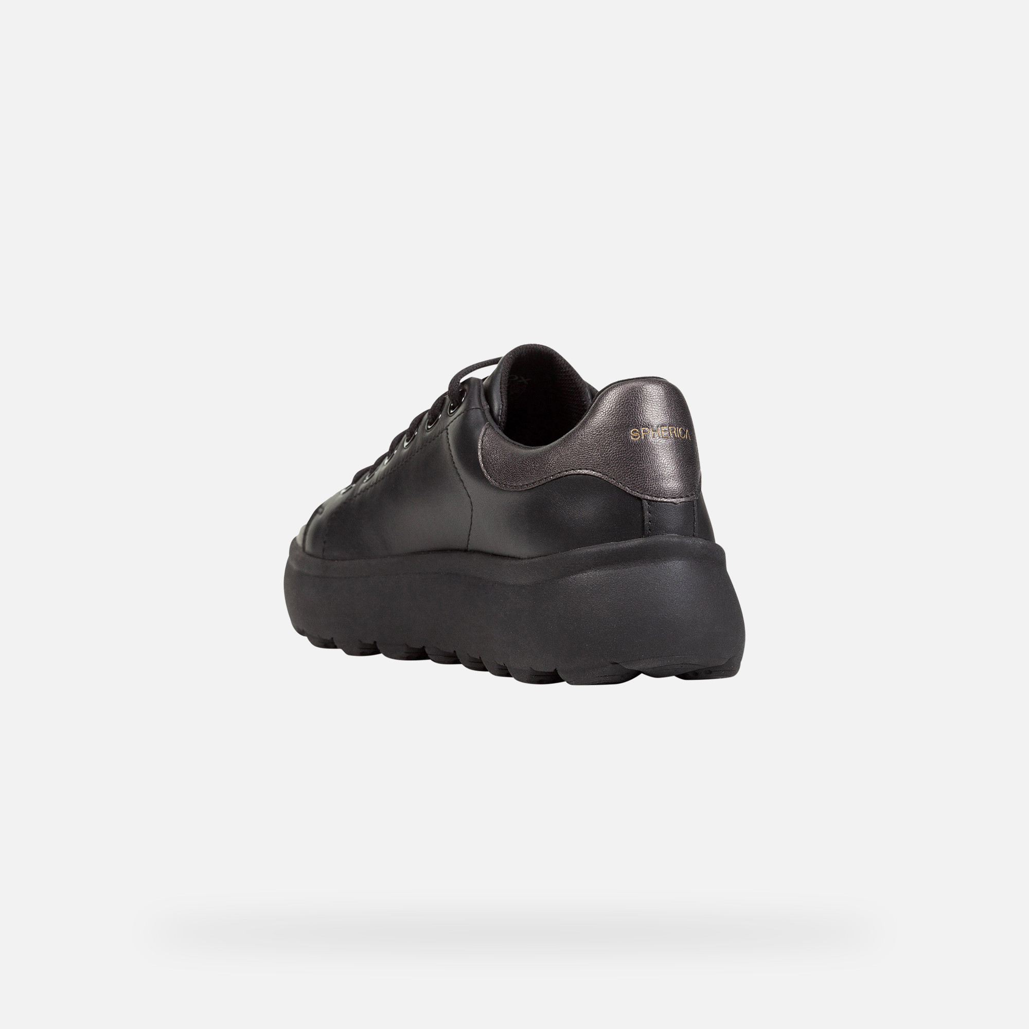Black women's sneakers Geox Spherica EC4.1 - Women's