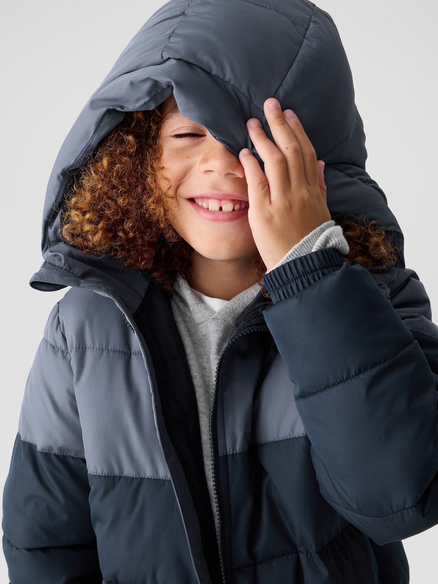 GAP Children&#039;s Quilted Waterproof Jacket - Boys