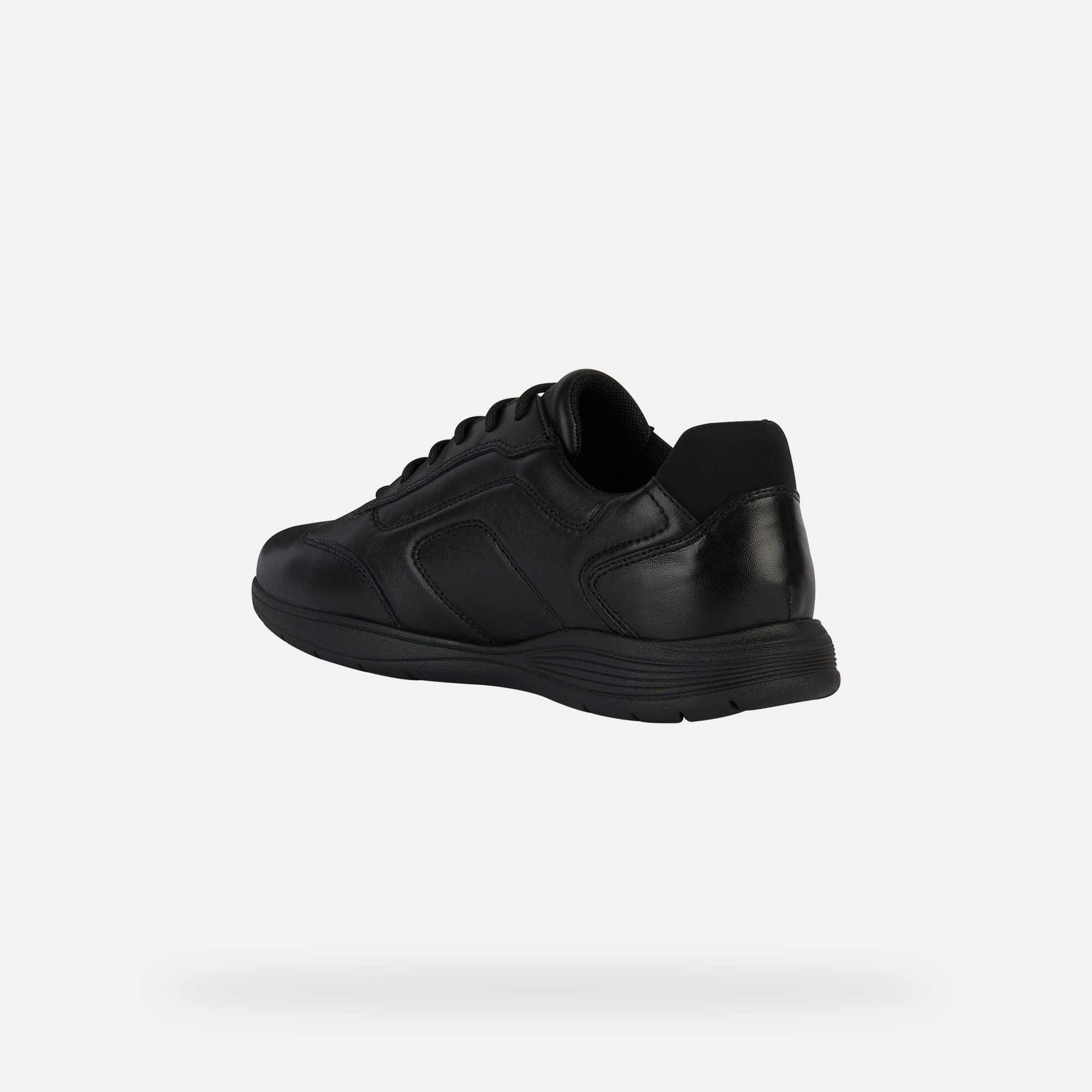 Black men's sneakers Geox Spherica EC2 - Men's