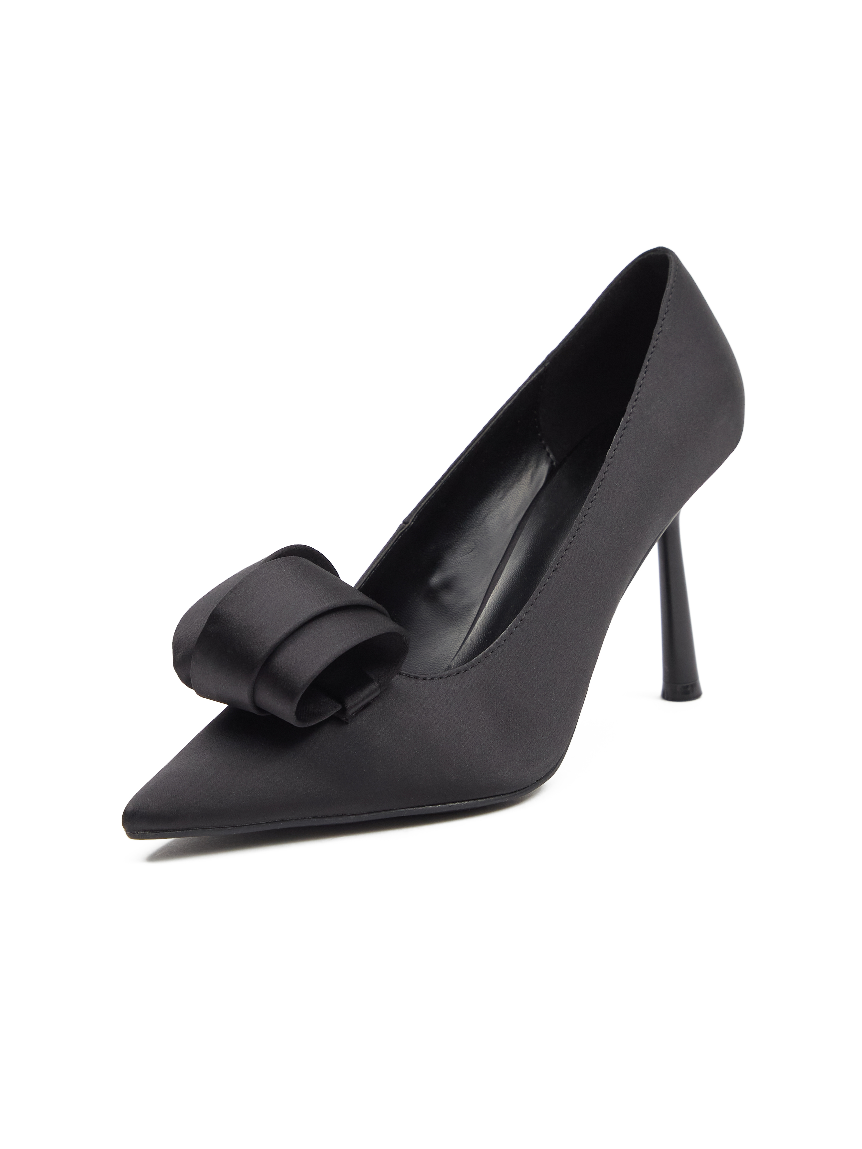 Black women's pumps on heel ORSAY - Women's