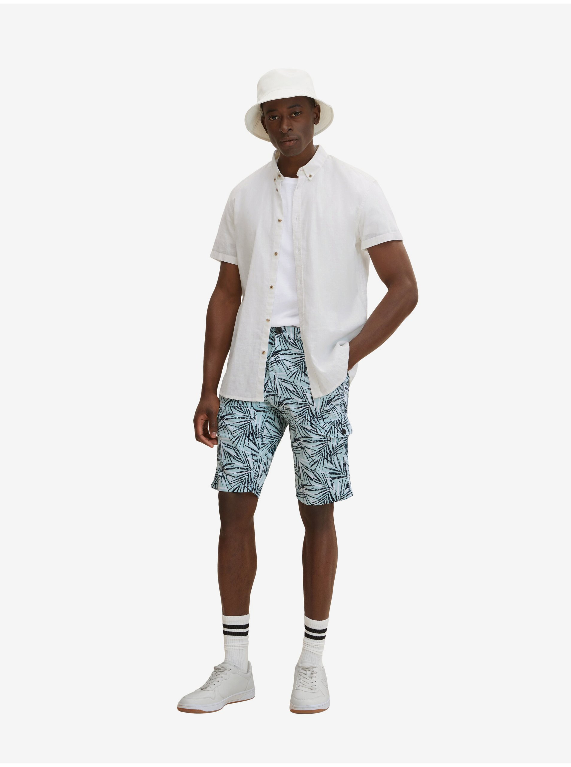 Pantaloni scurti pentru barbati Tom Tailor - mentol