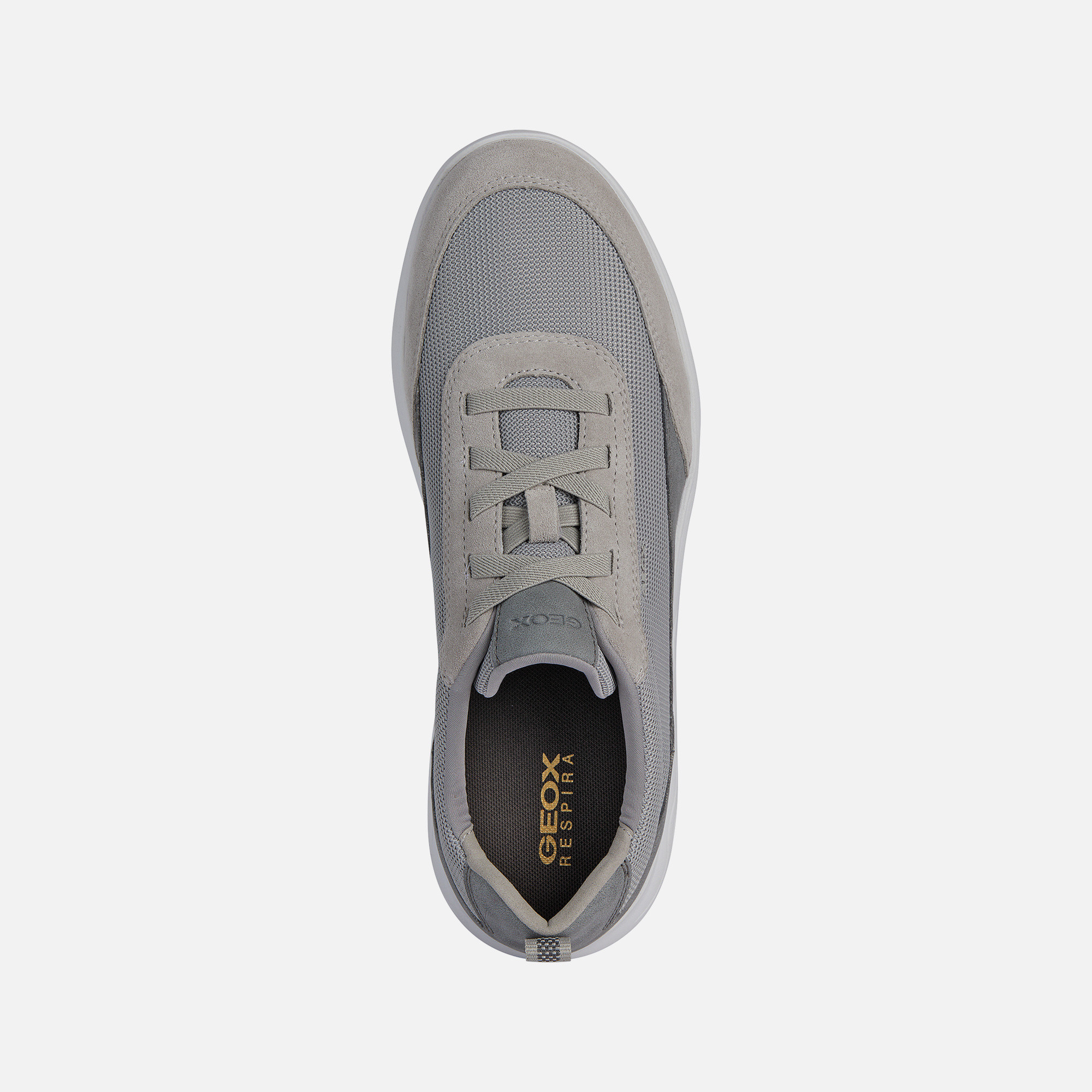 Light grey men's sneakers Geox Spherica - Men's