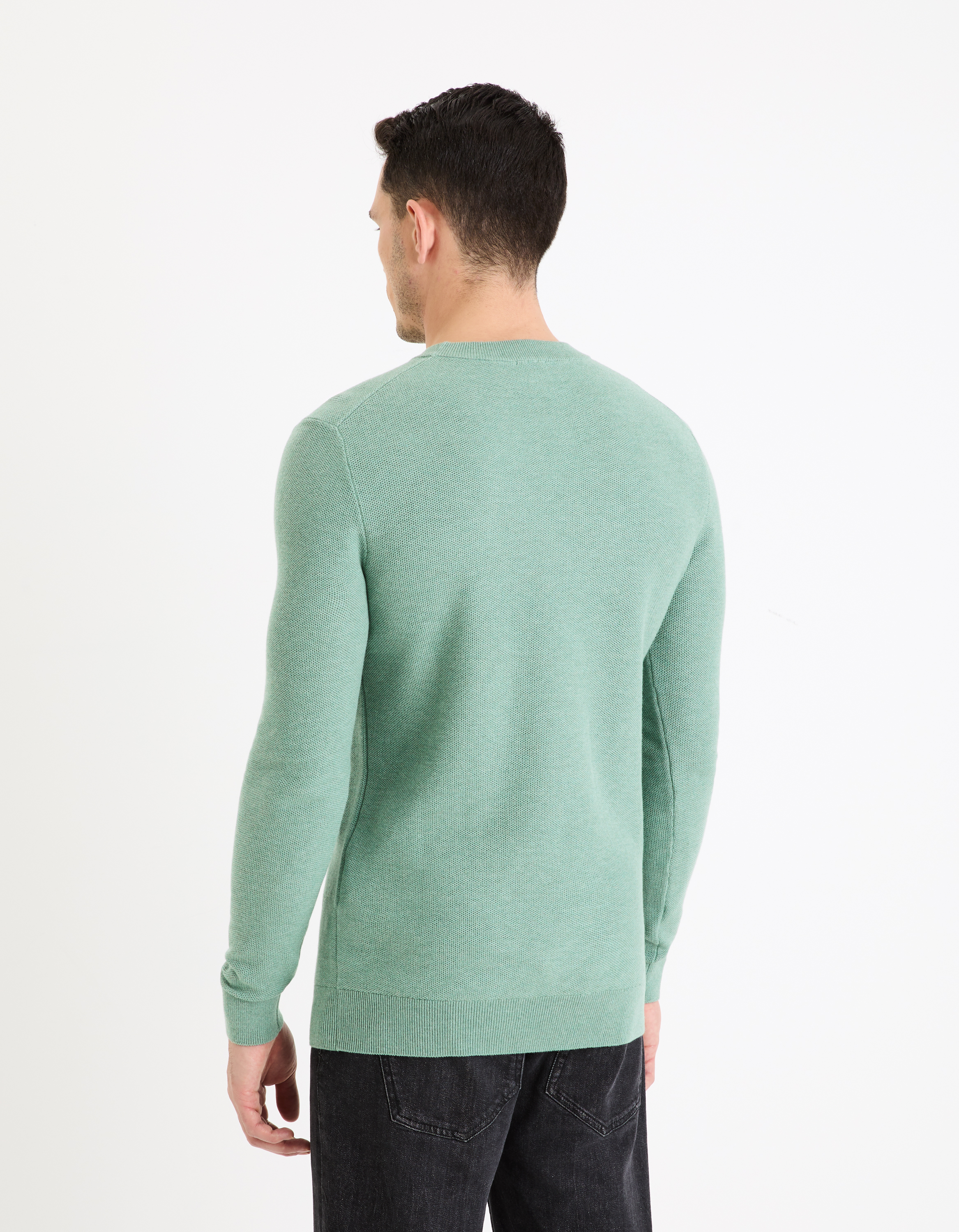 Pulovere si hanorace pentru barbati Celio - verde