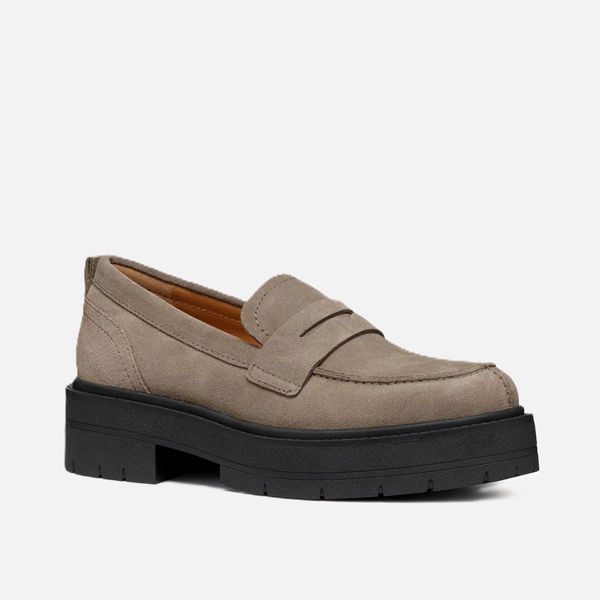 Beige women&#039;s moccasins Geox Spherica - Women&#039;s