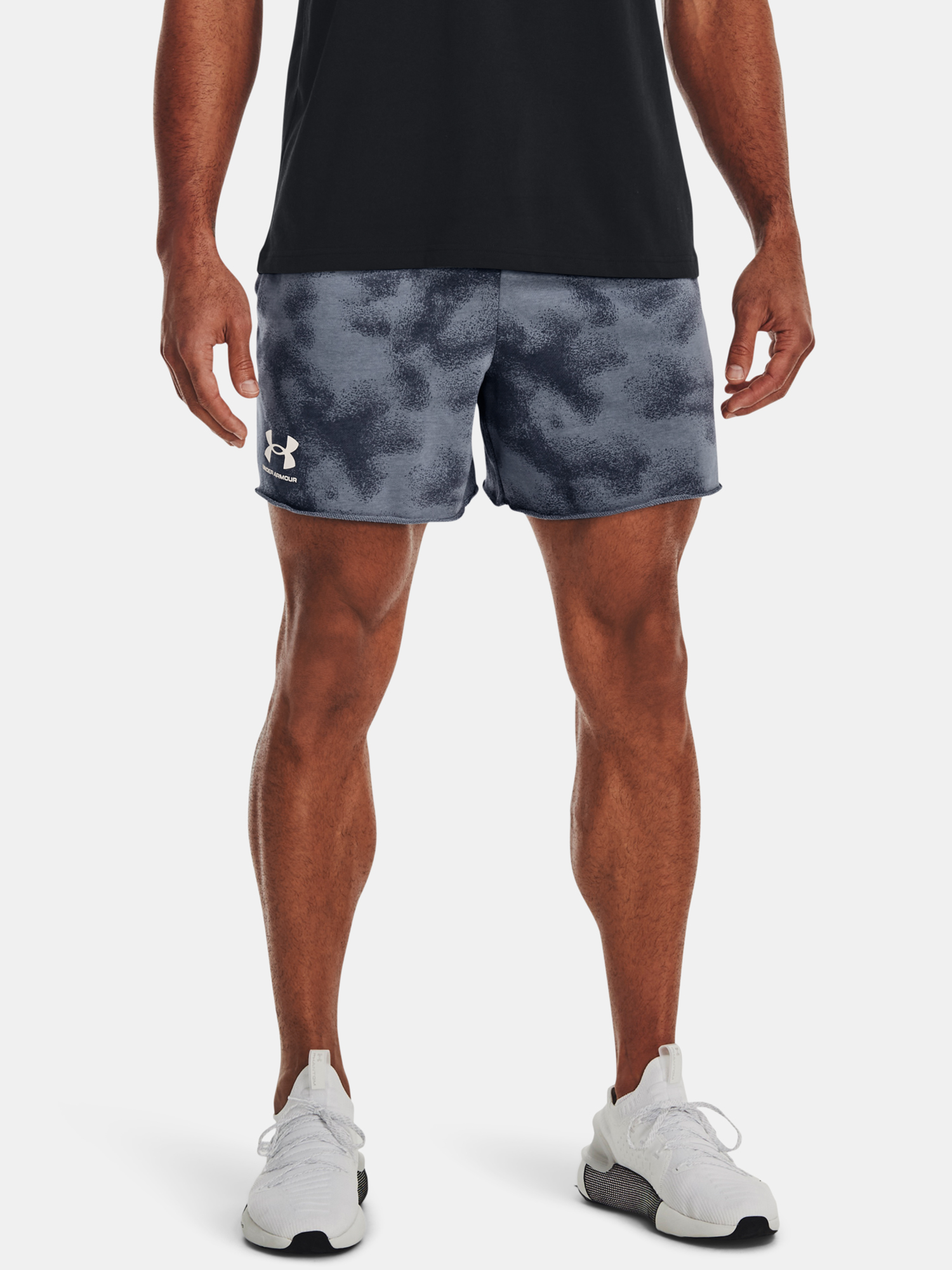 Pánské šortky Under Armour  Rival Terry 6in Short-GRY XXL