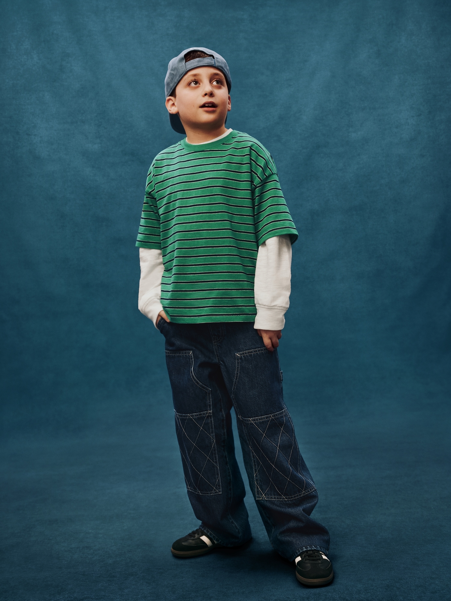 Blugi GAP Easy Baggy Carpenter pentru copii