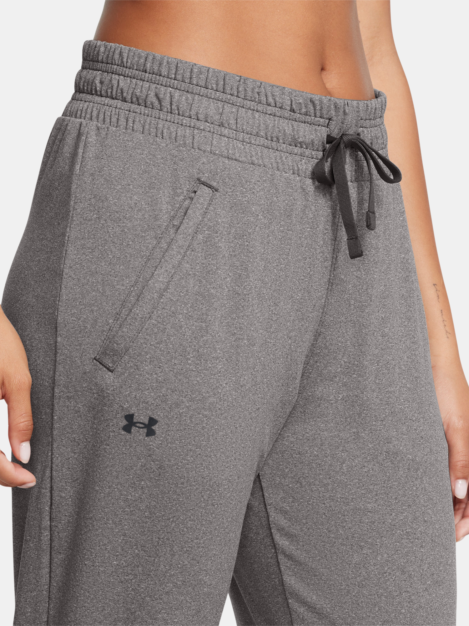 Women's Sports Pants Under Armour Tech Pant-GRY - Women's