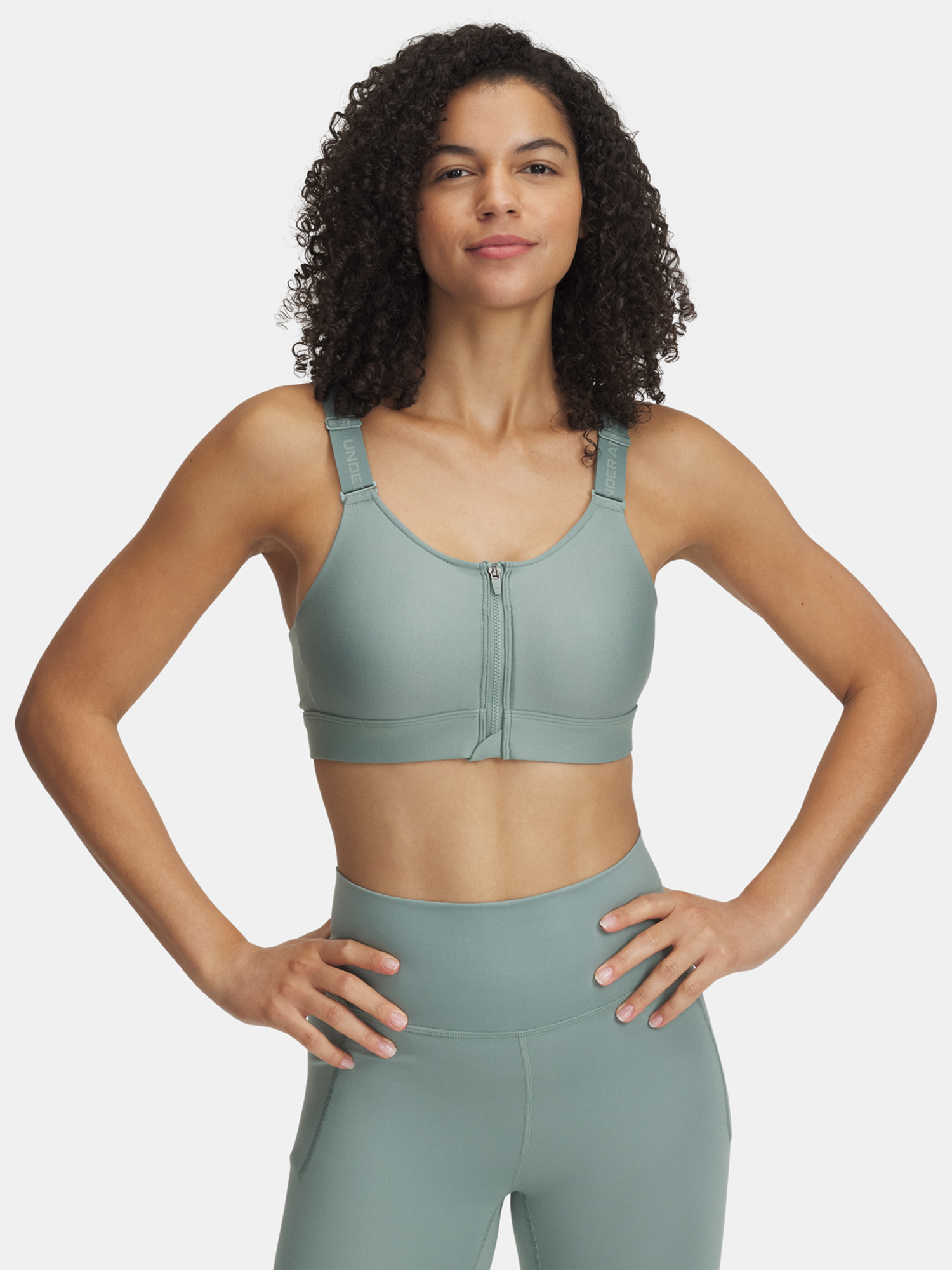 Women's bra Under Armour UA Infinity High Zip 2.0 Bra - Women's