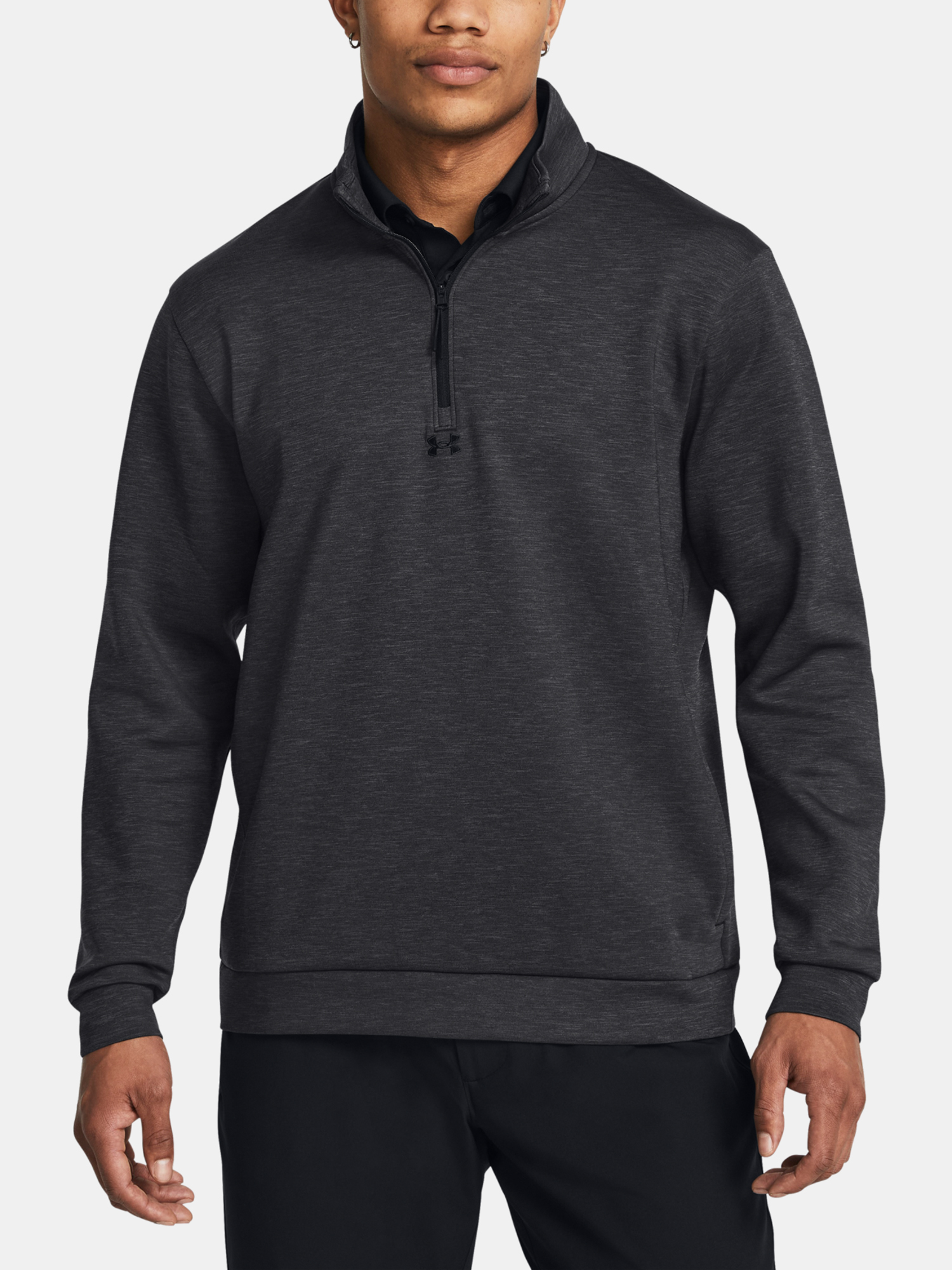 Men&#039;s sweatshirt Under Armour UA Drive Midlayer Pullover-BLK - Men&#039;s