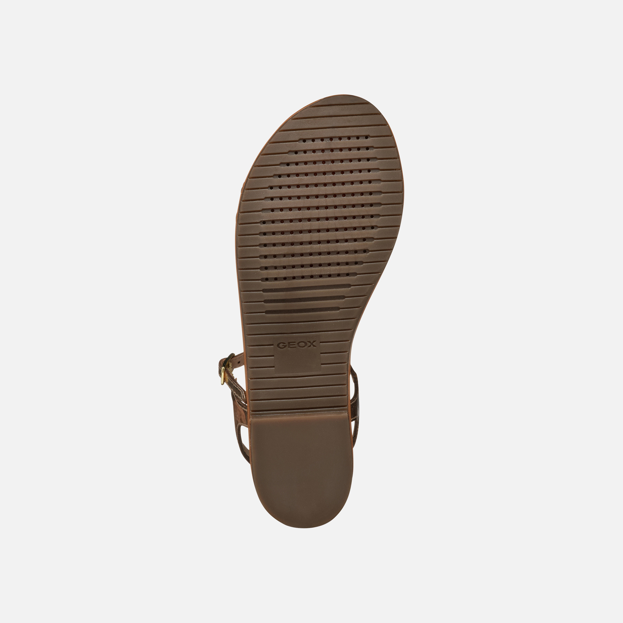 Gold women's sandals Geox Sozy S - Women's