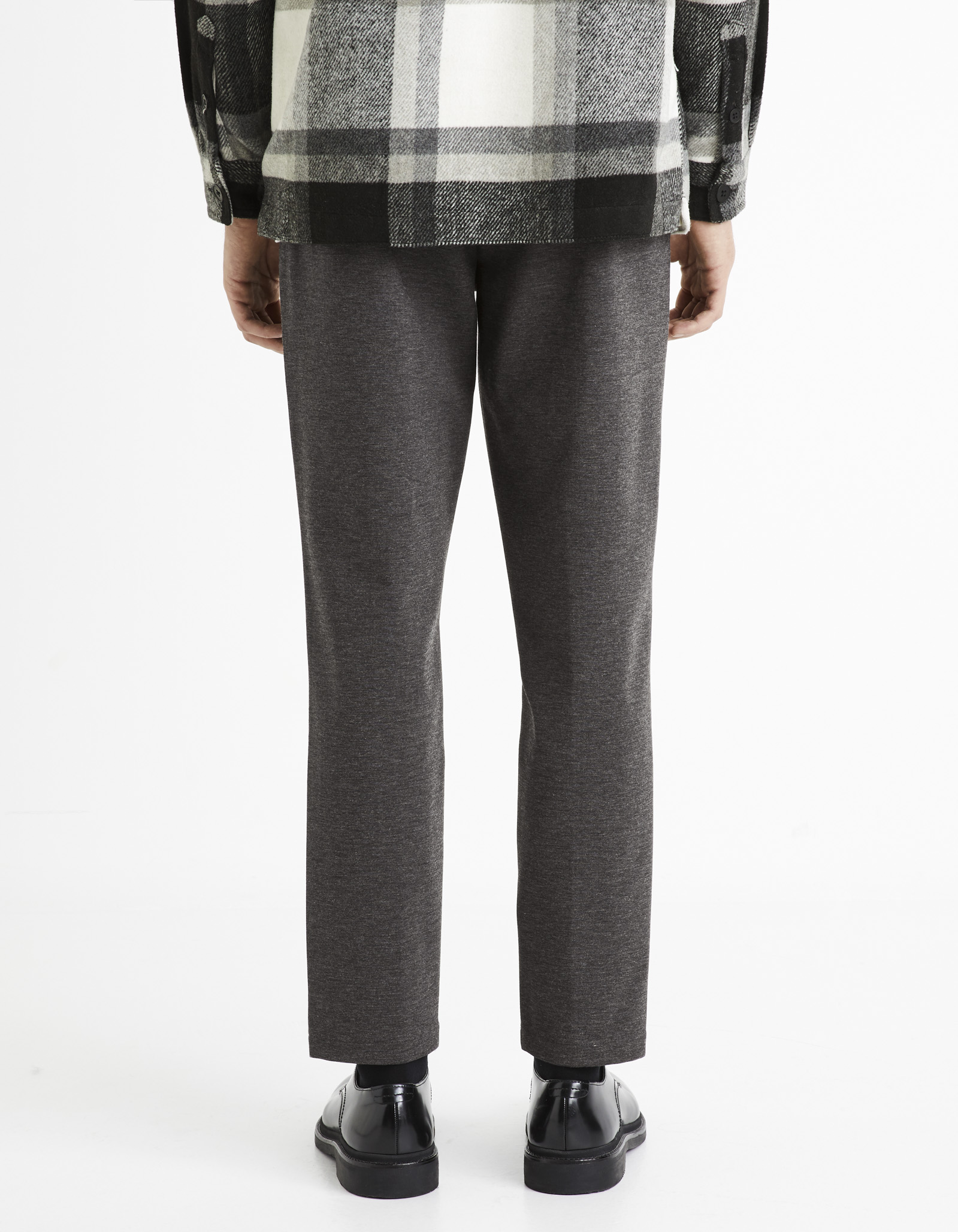 Pantaloni casual pentru barbati Celio - gri inchis