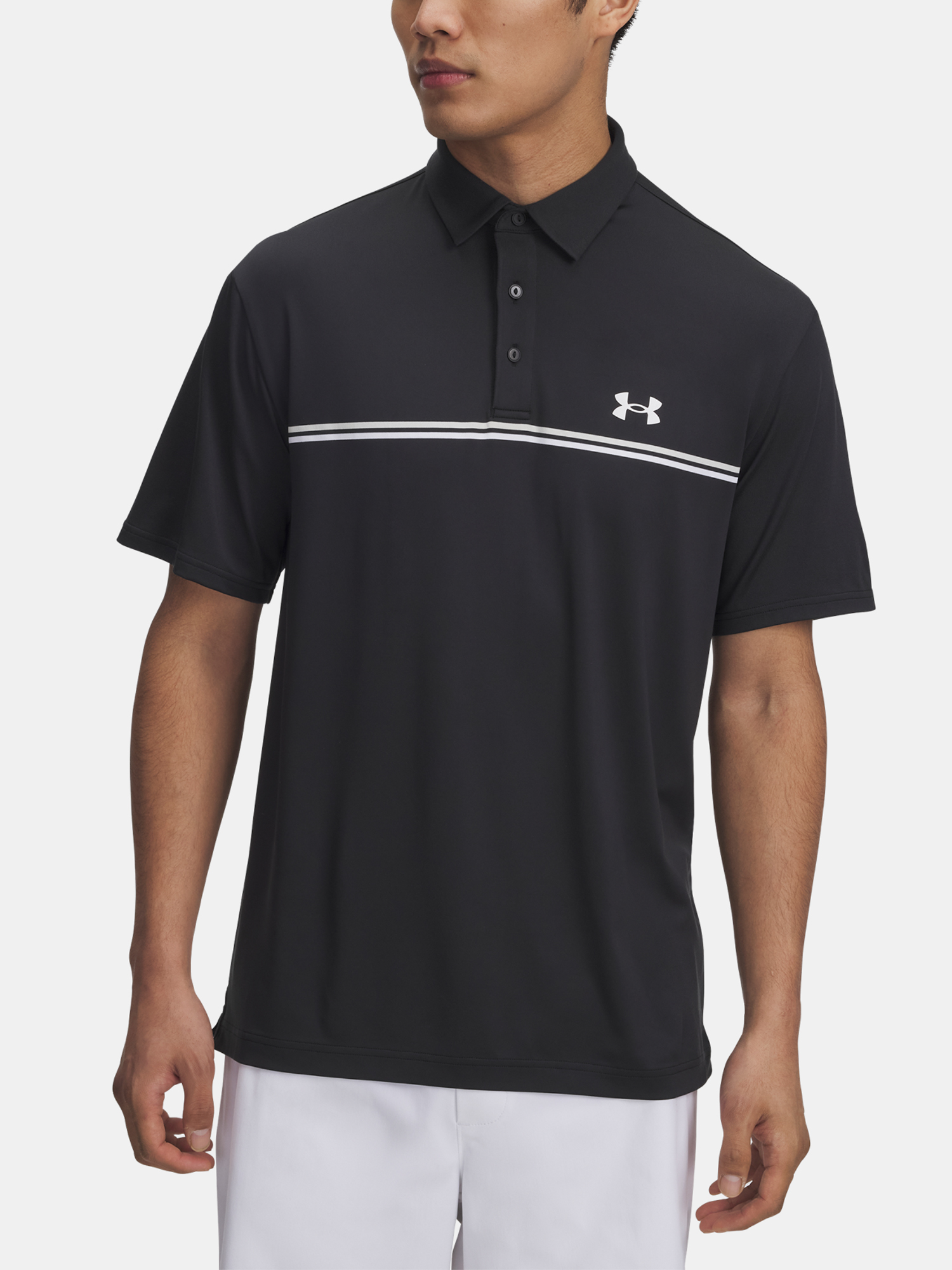 Men's T-shirt Under Armour UA Playoff 3.0 Stripe Polo - Men's