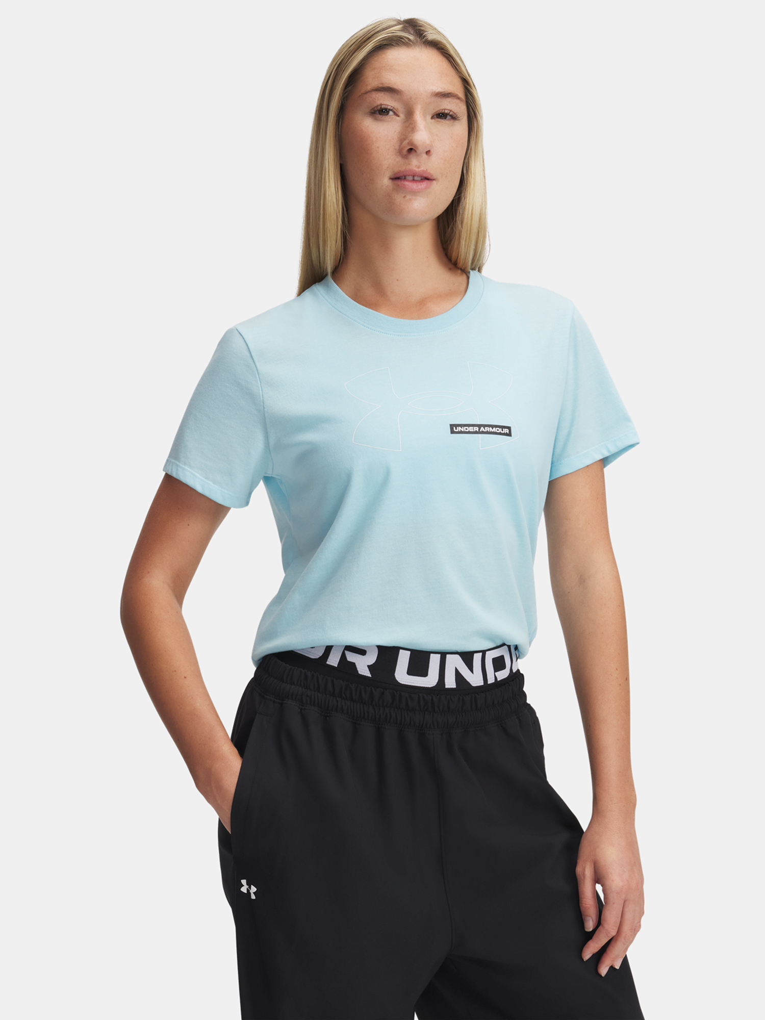 Women's T-shirt Under Armour UA Rival Outline SS - Women's