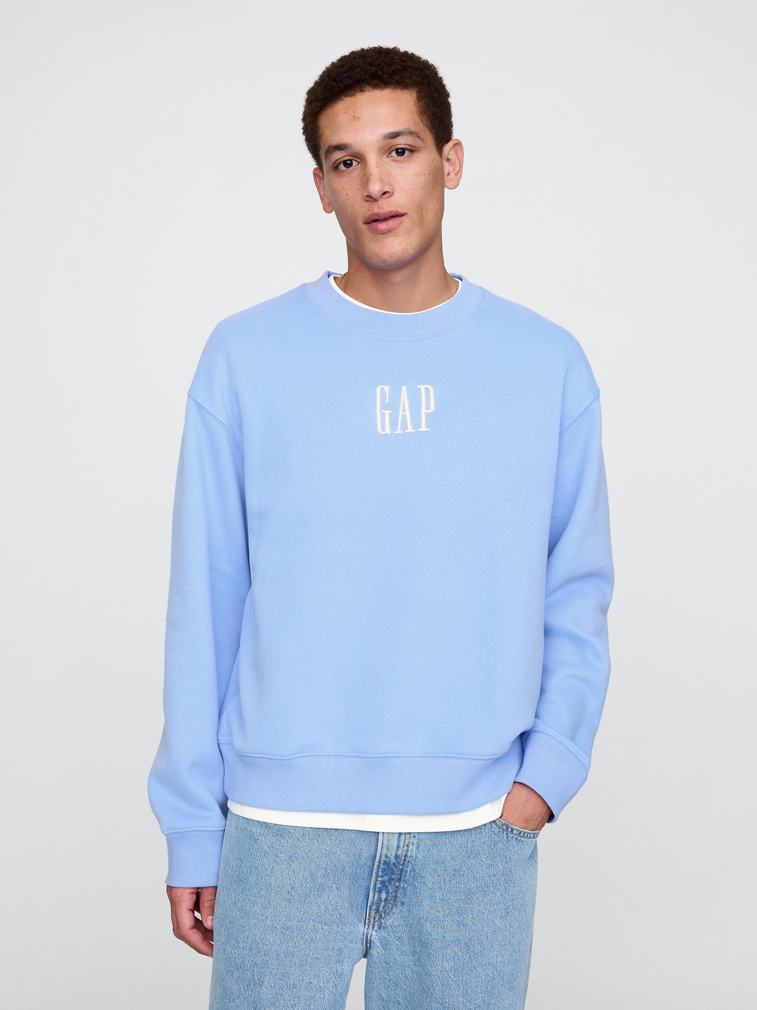 GAP Oversize sweatshirt with logo - Men&#039;s